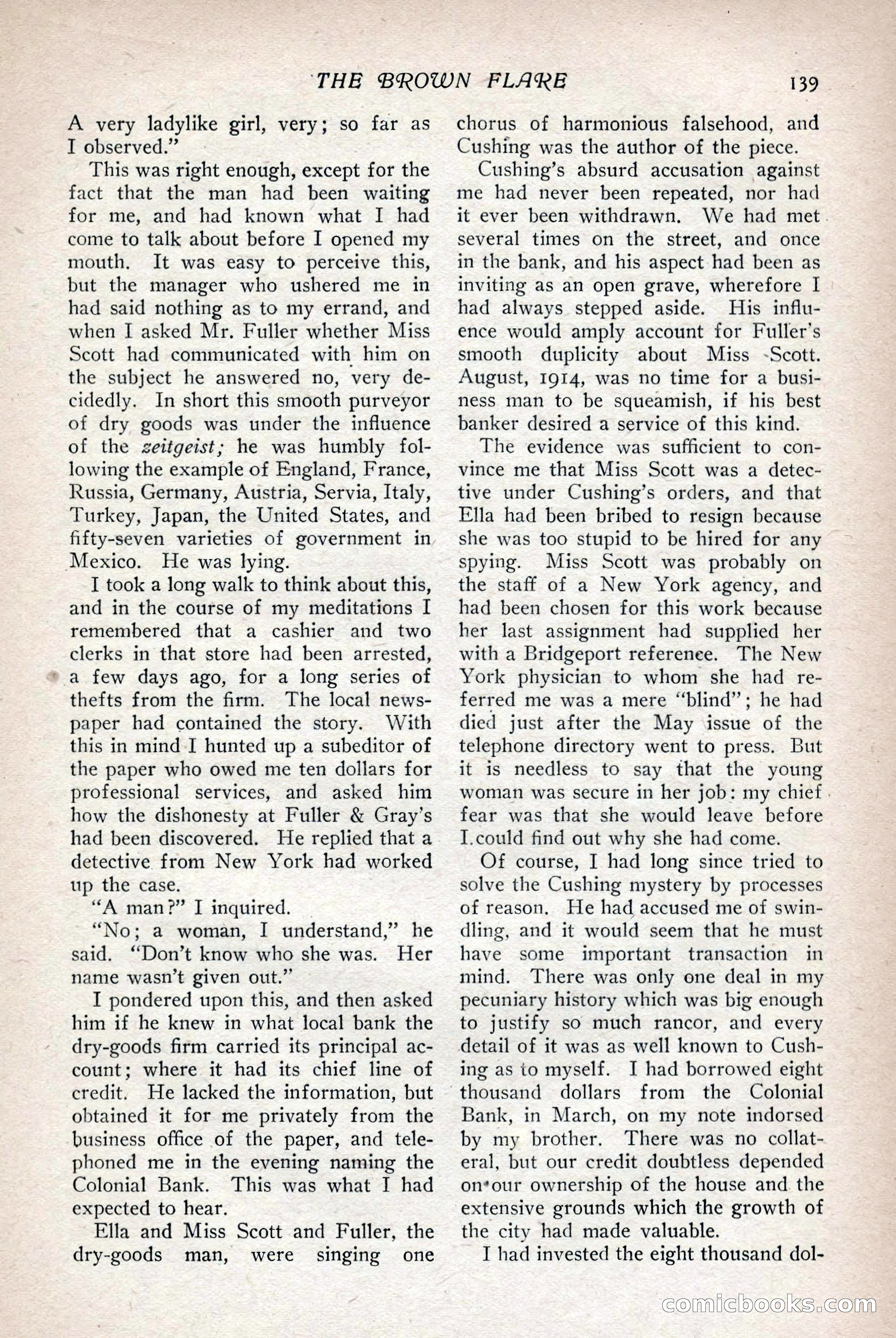 The Popular Magazine, Vol. 36, No. 1 — page 147 of 240