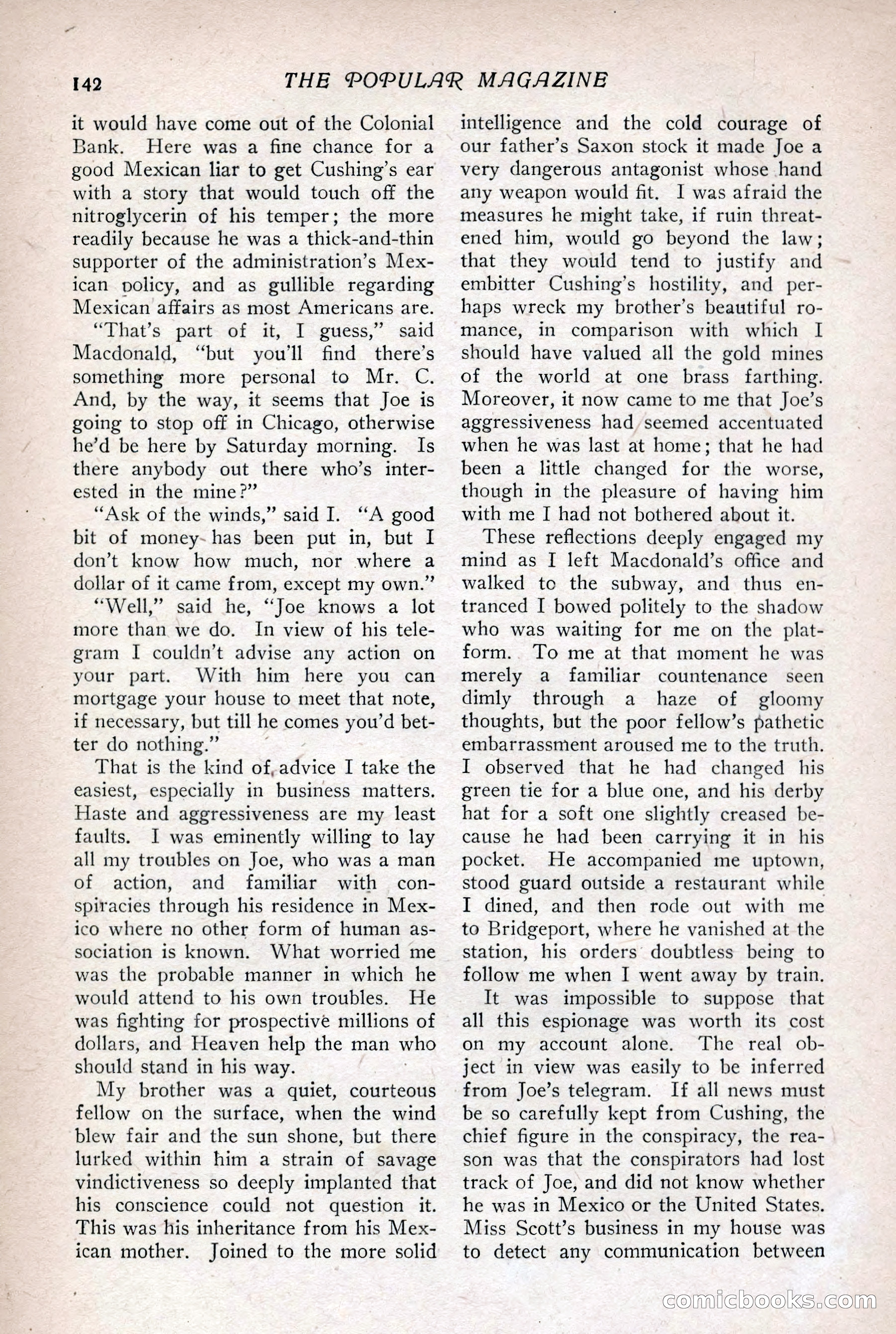 The Popular Magazine, Vol. 36, No. 1 — page 150 of 240