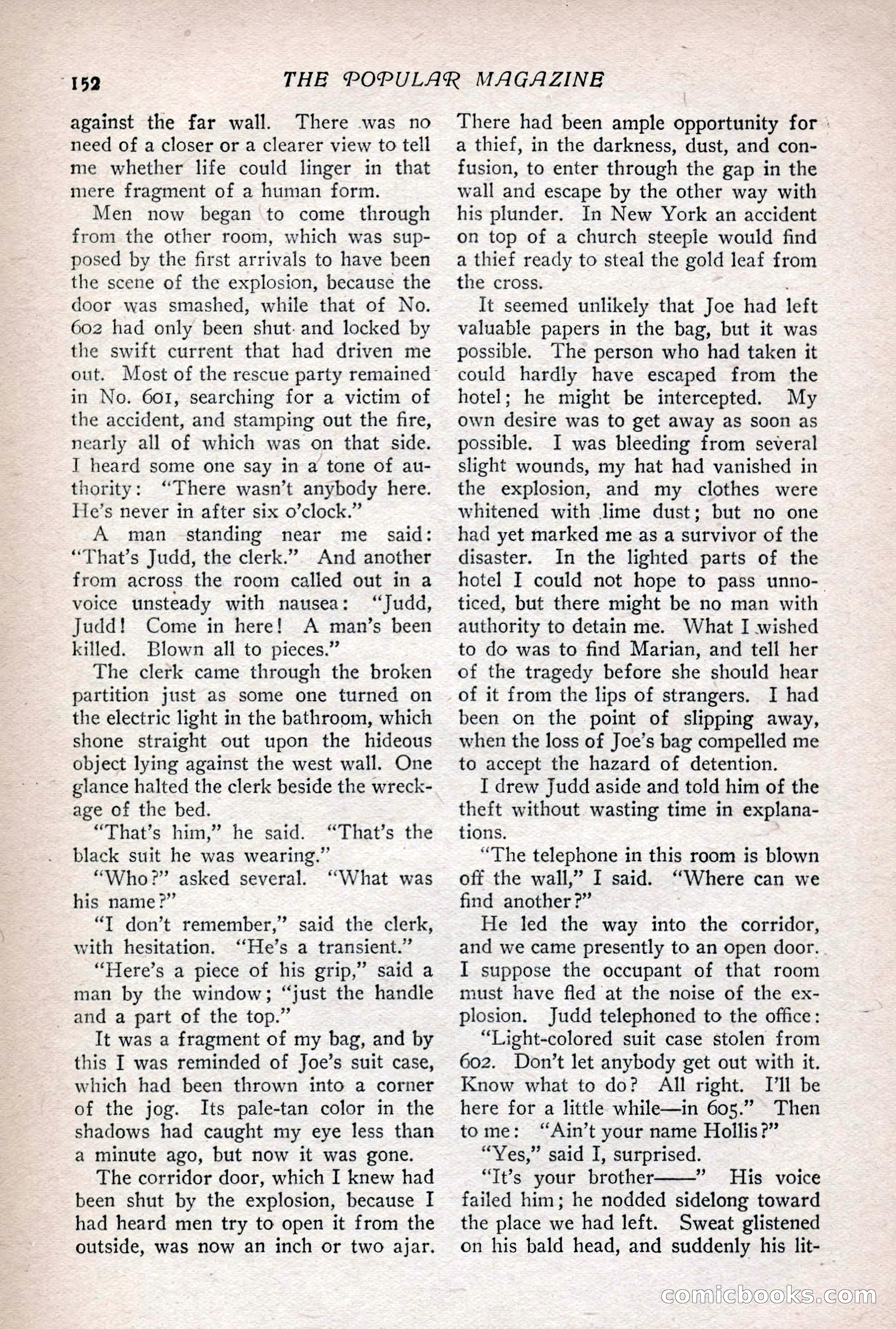 The Popular Magazine, Vol. 36, No. 1 — page 160 of 240