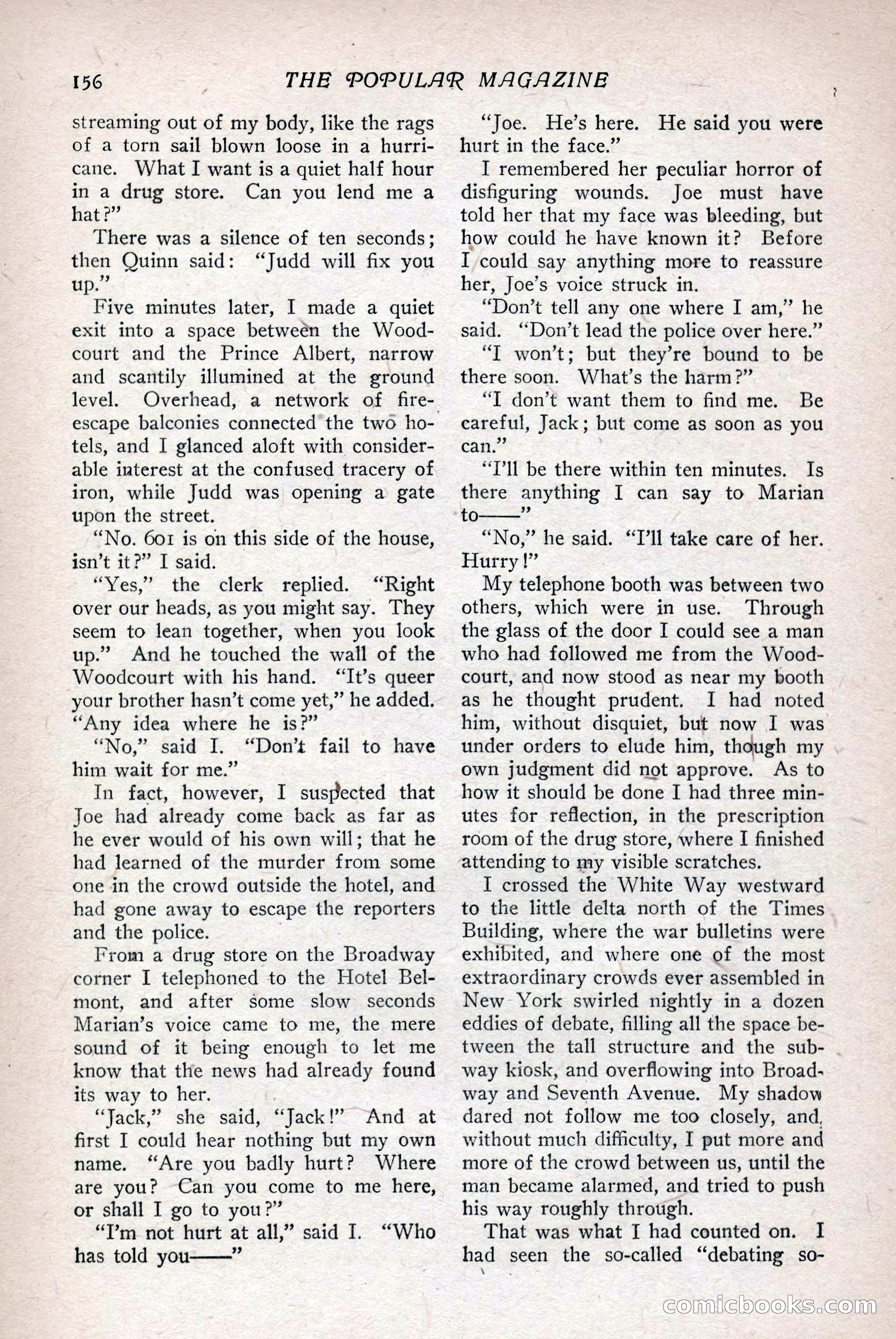 The Popular Magazine, Vol. 36, No. 1 — page 164 of 240