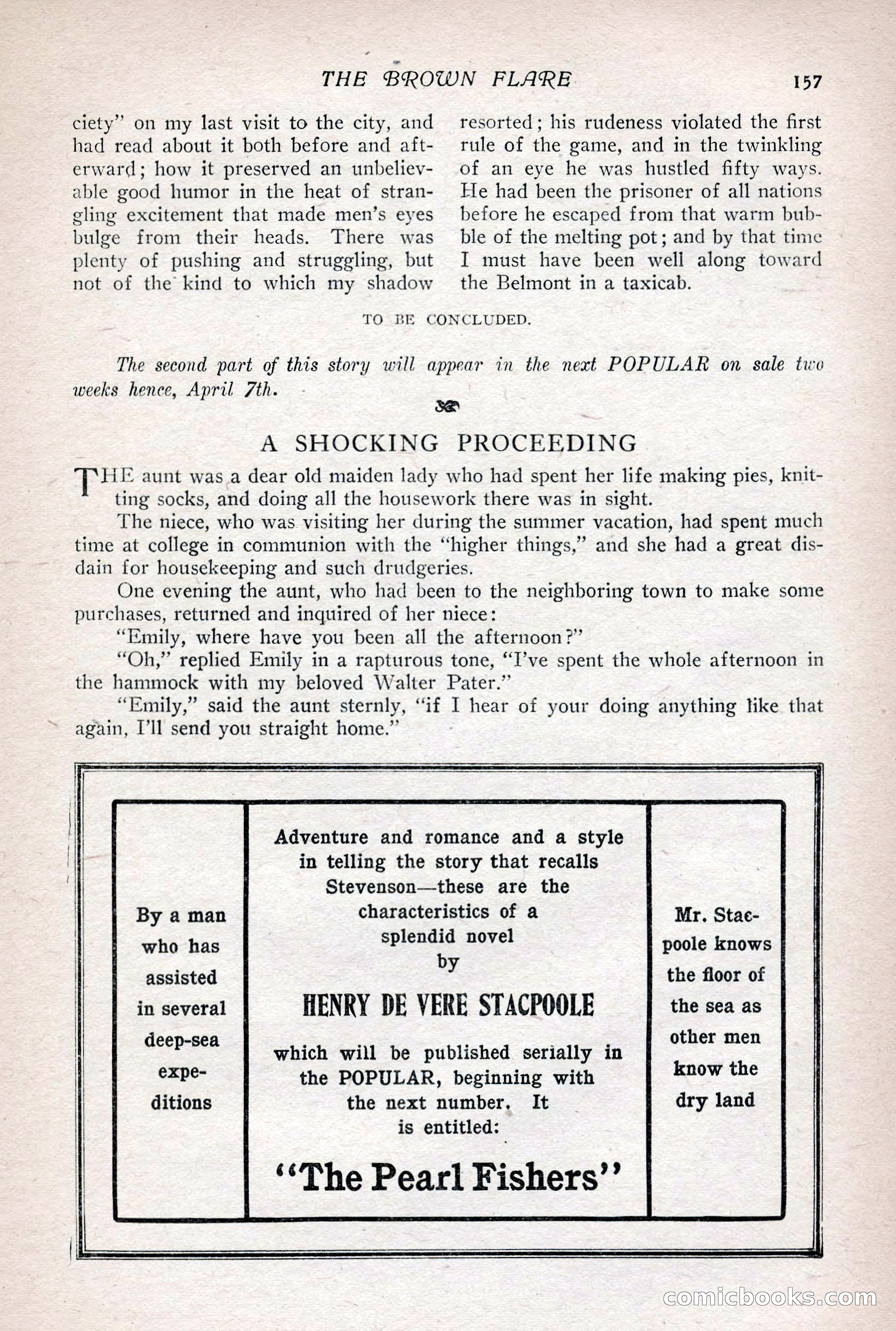 The Popular Magazine, Vol. 36, No. 1 — page 165 of 240