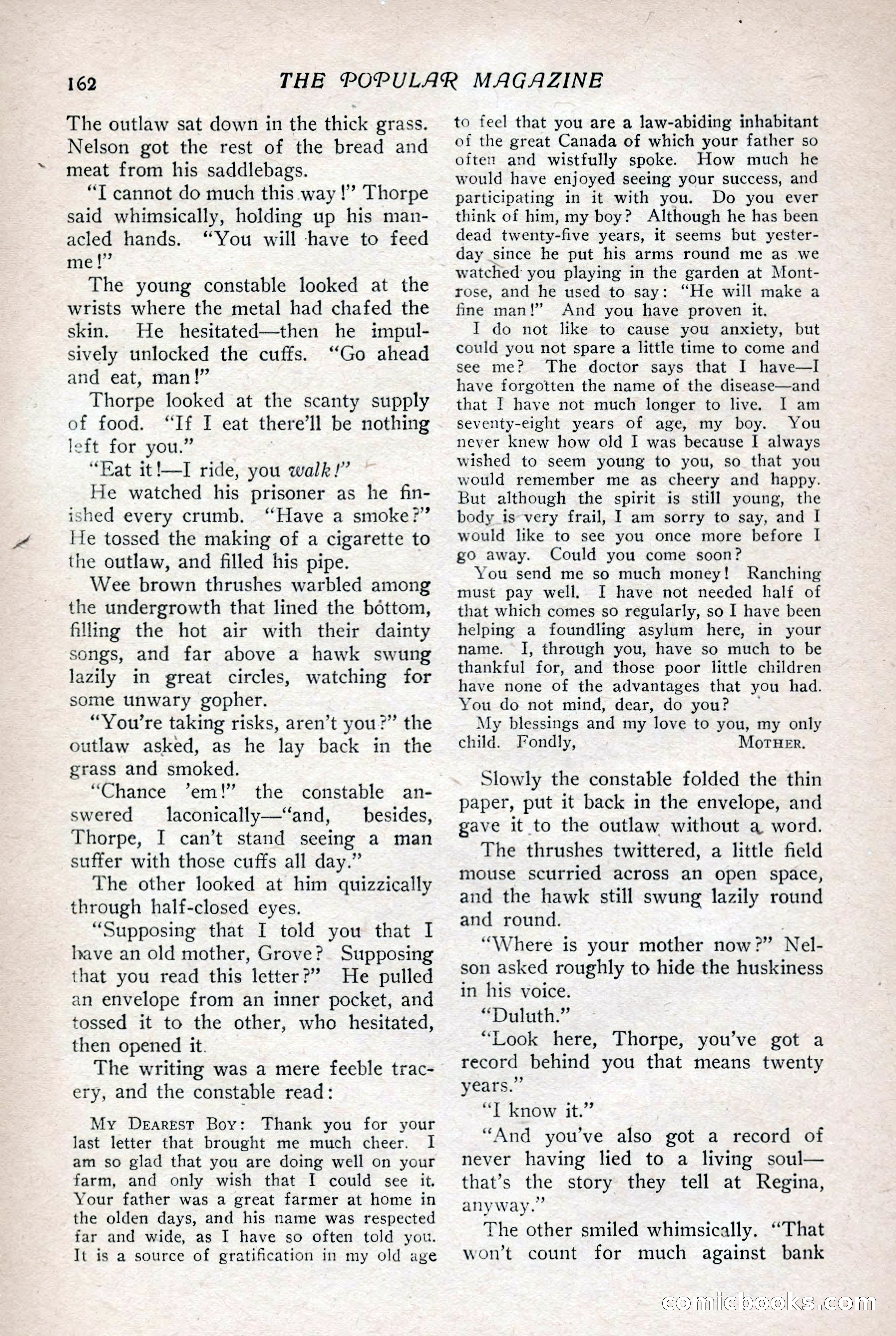 The Popular Magazine, Vol. 36, No. 1 — page 170 of 240
