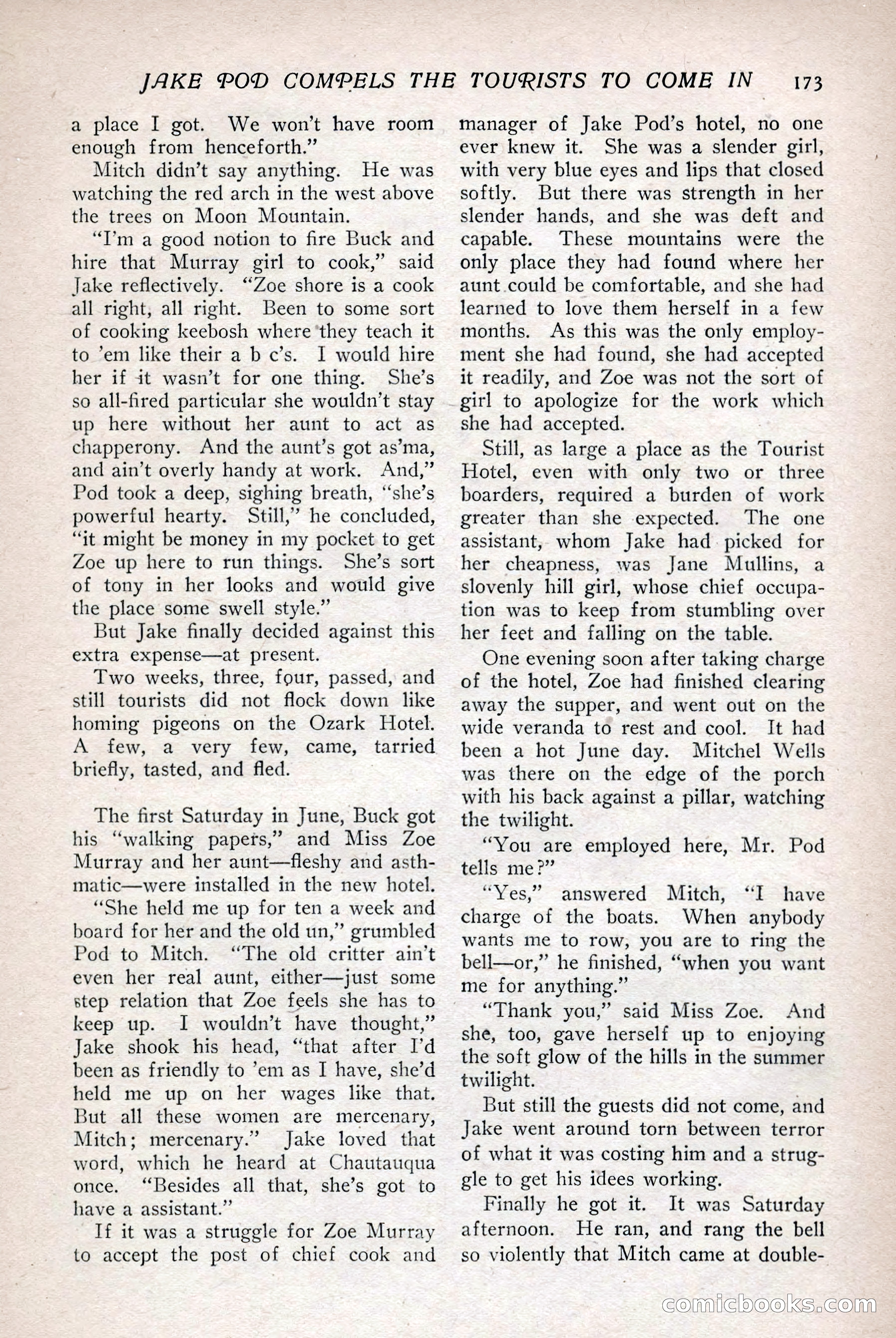 The Popular Magazine, Vol. 36, No. 1 — page 181 of 240