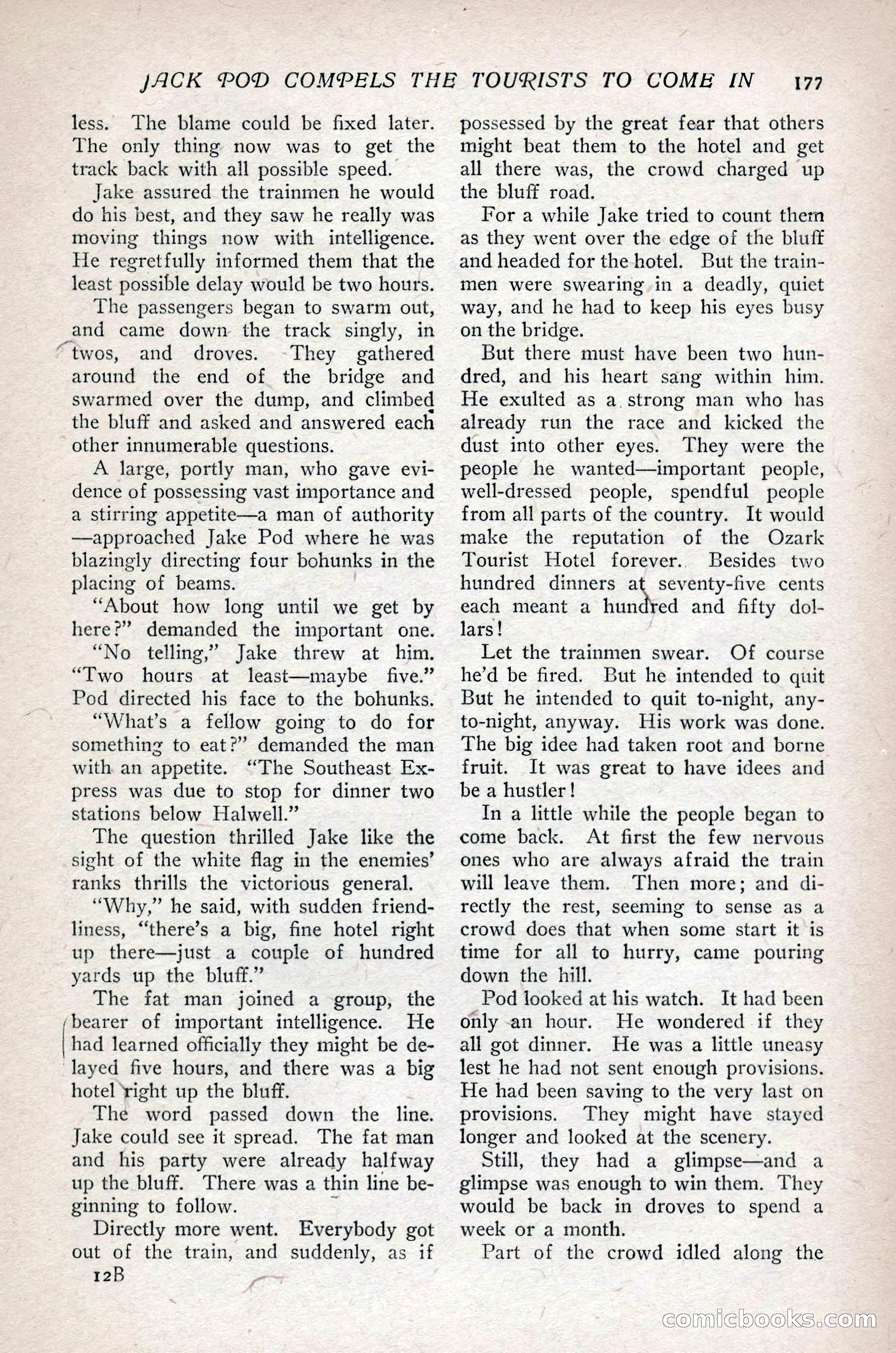The Popular Magazine, Vol. 36, No. 1 — page 185 of 240