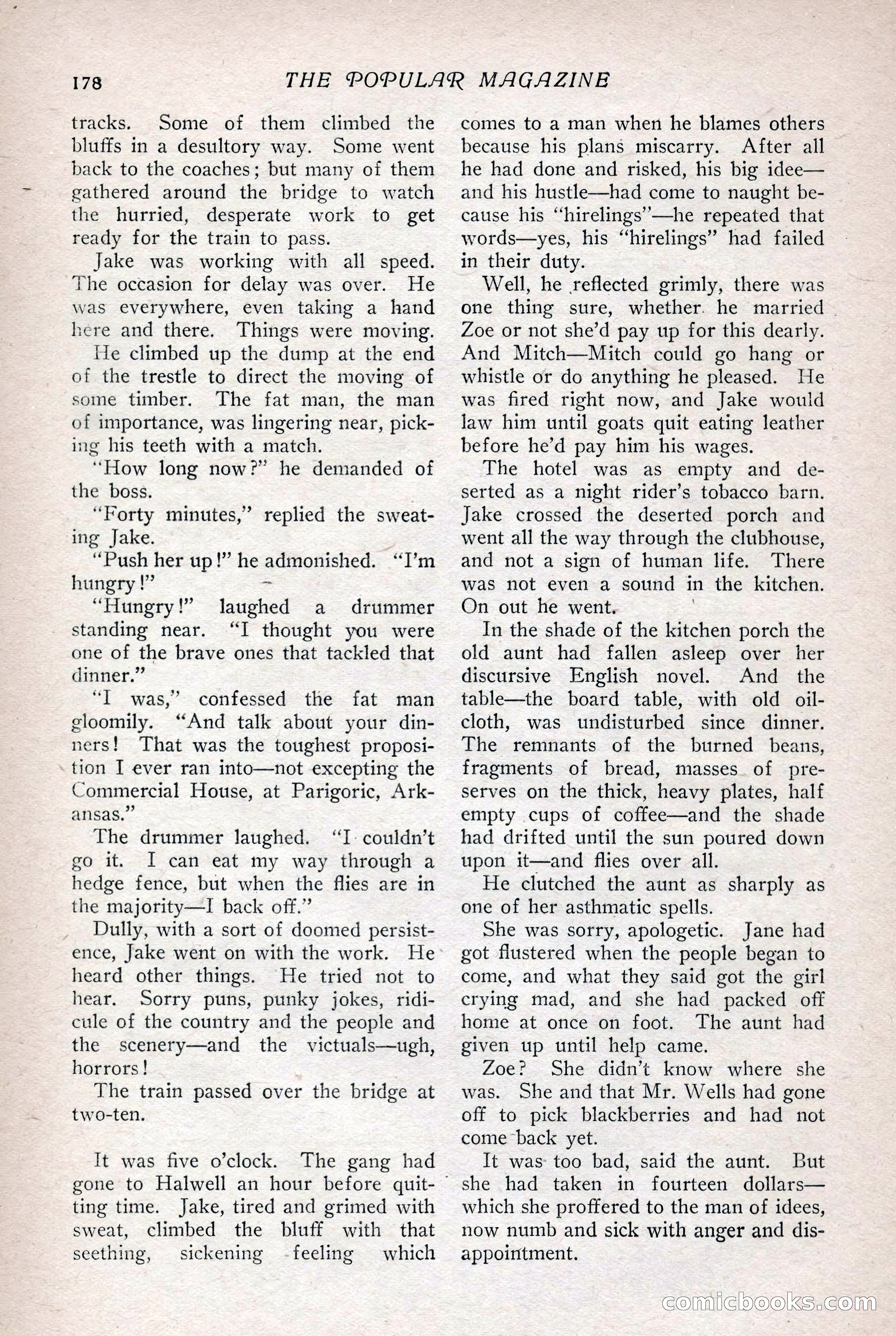 The Popular Magazine, Vol. 36, No. 1 — page 186 of 240