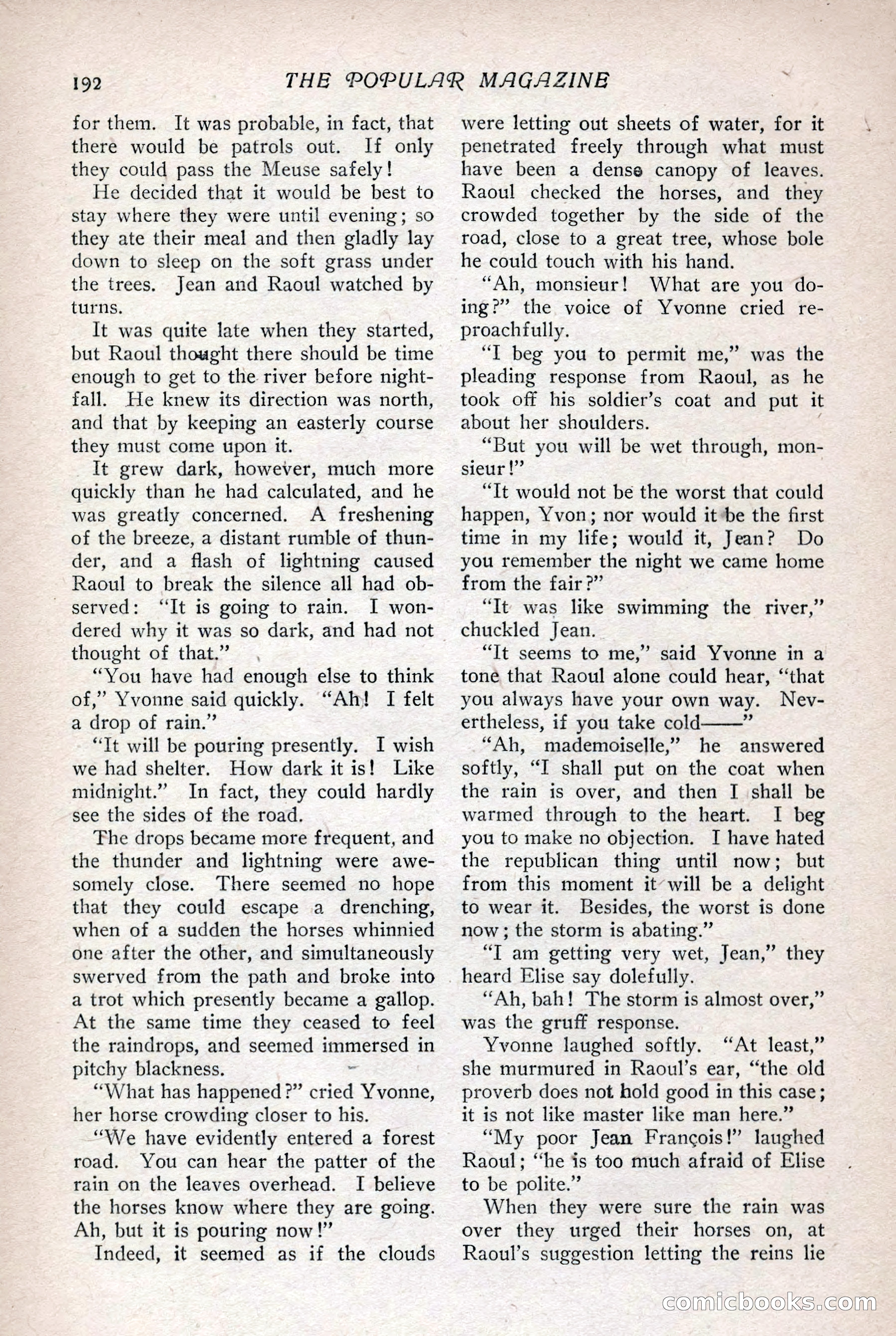 The Popular Magazine, Vol. 36, No. 1 — page 200 of 240