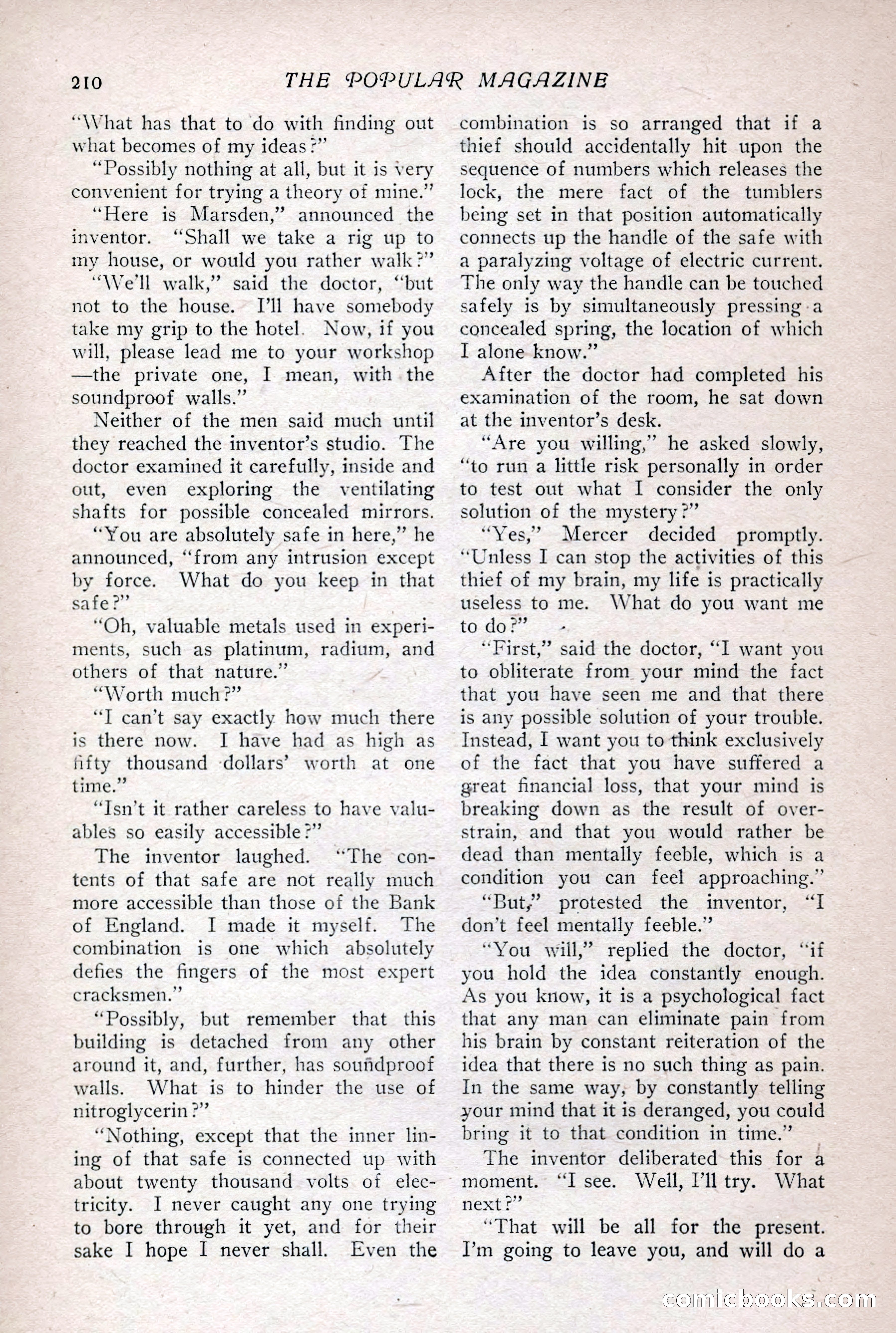 The Popular Magazine, Vol. 36, No. 1 — page 218 of 240