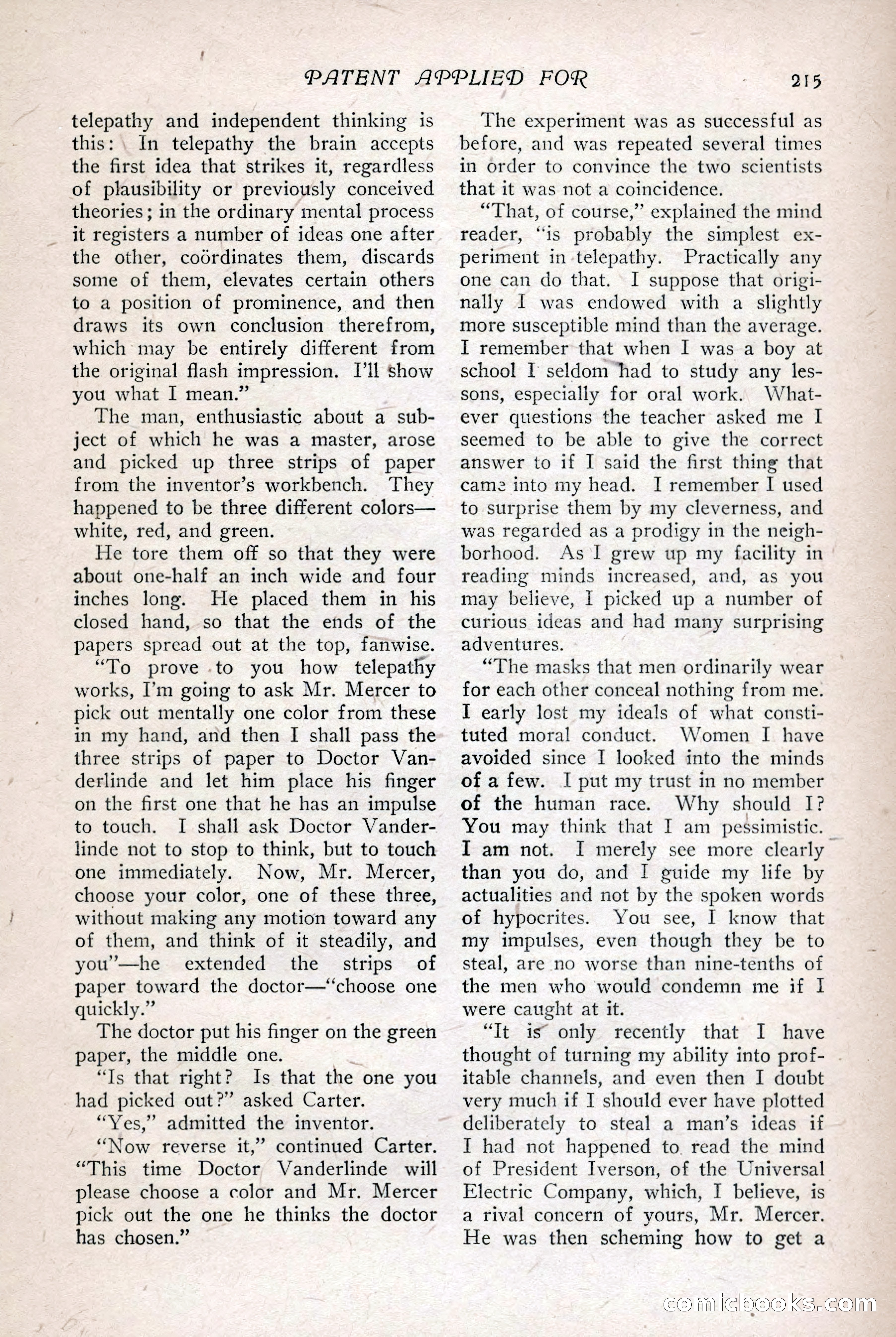 The Popular Magazine, Vol. 36, No. 1 — page 223 of 240