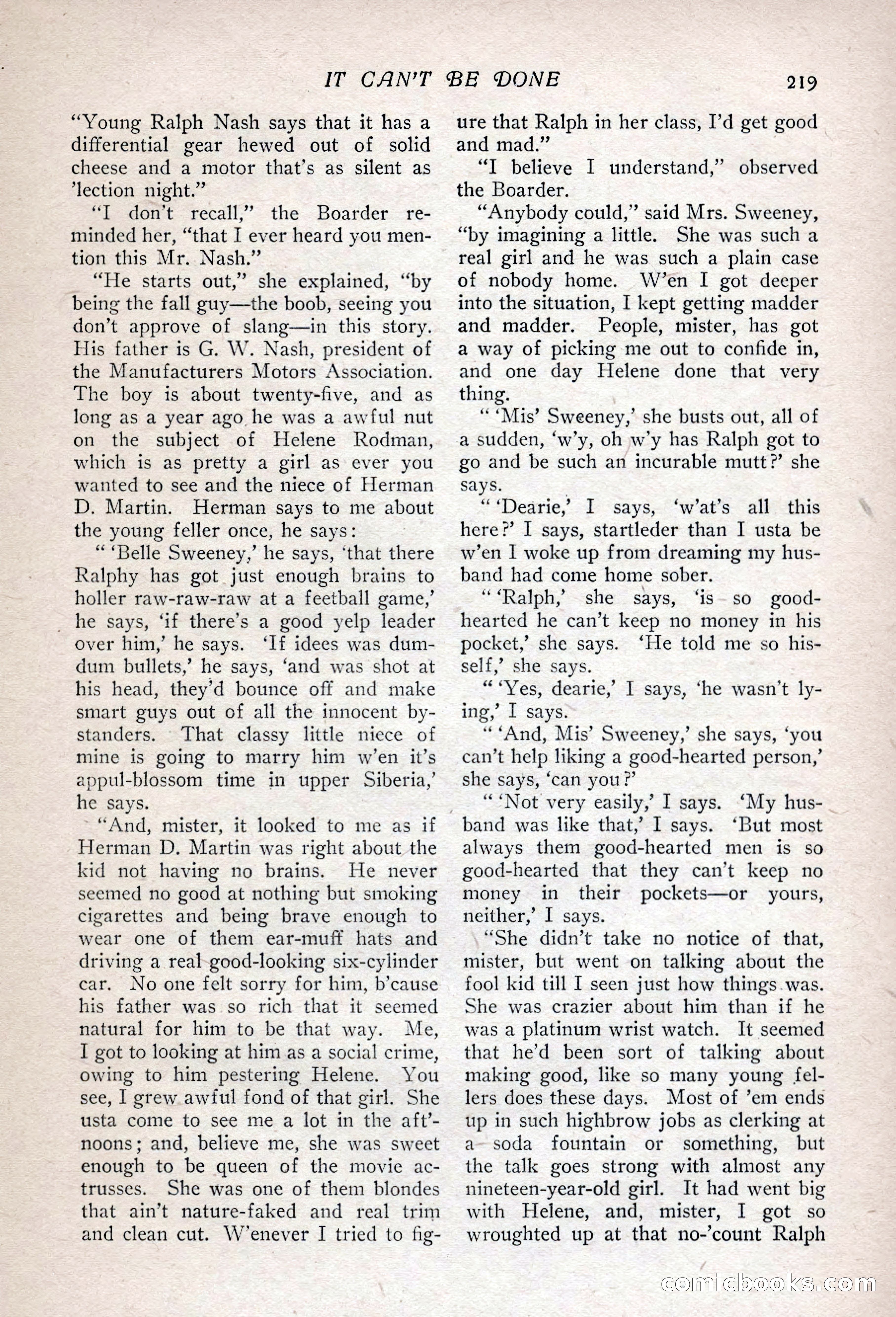 The Popular Magazine, Vol. 36, No. 1 — page 227 of 240