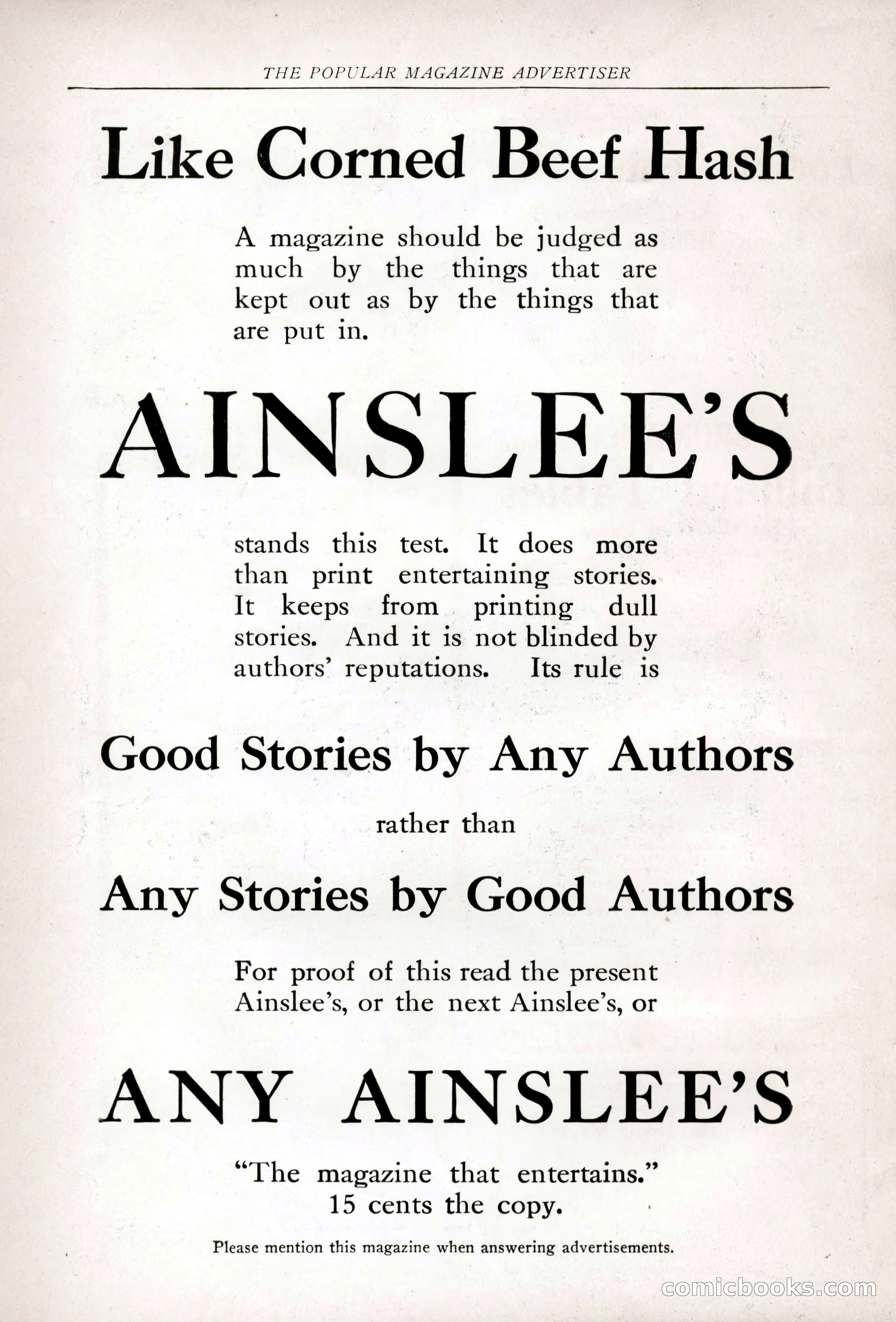 The Popular Magazine, Vol. 36, No. 1 — page 236 of 240