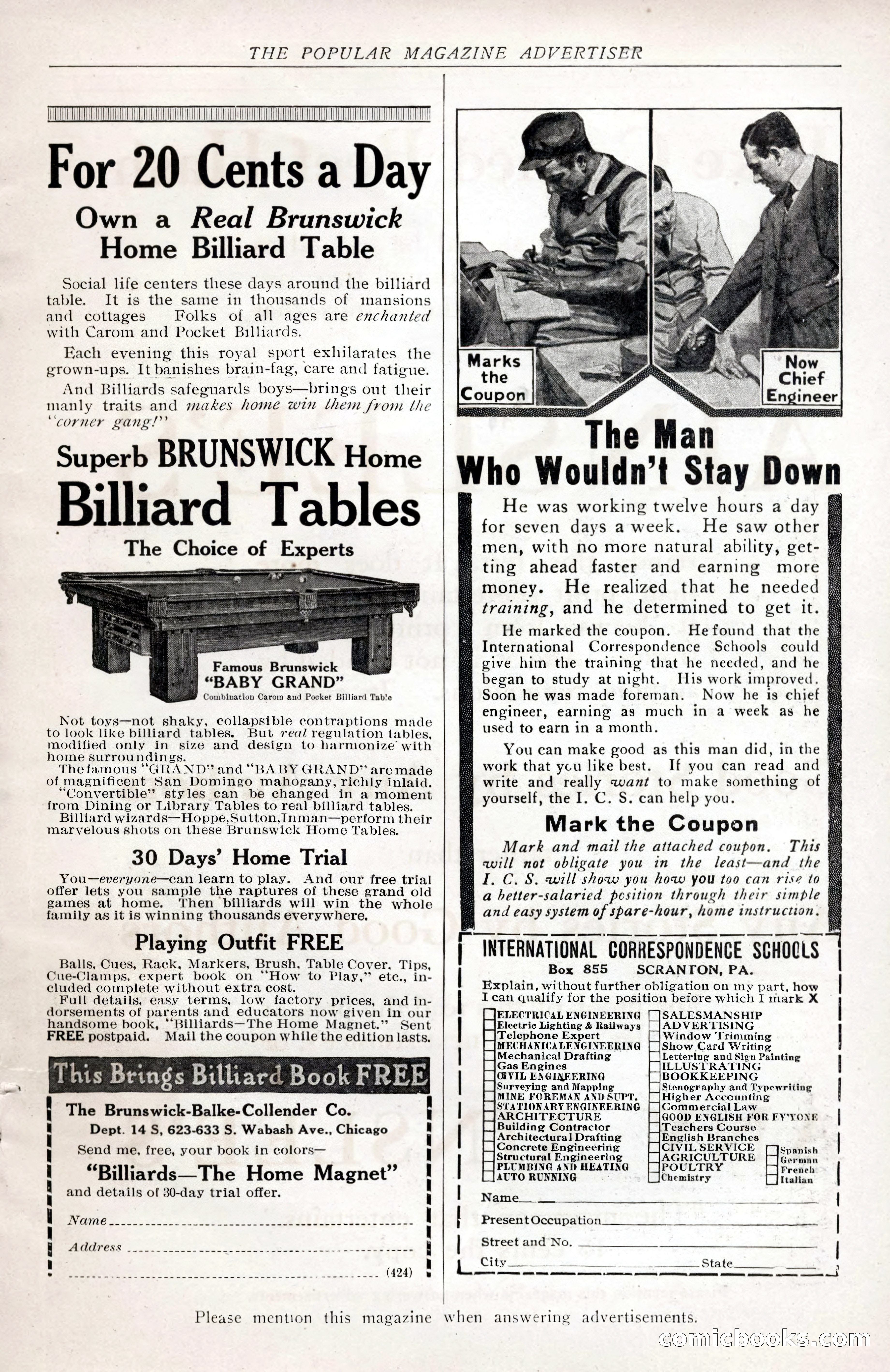 The Popular Magazine, Vol. 36, No. 1 — page 237 of 240