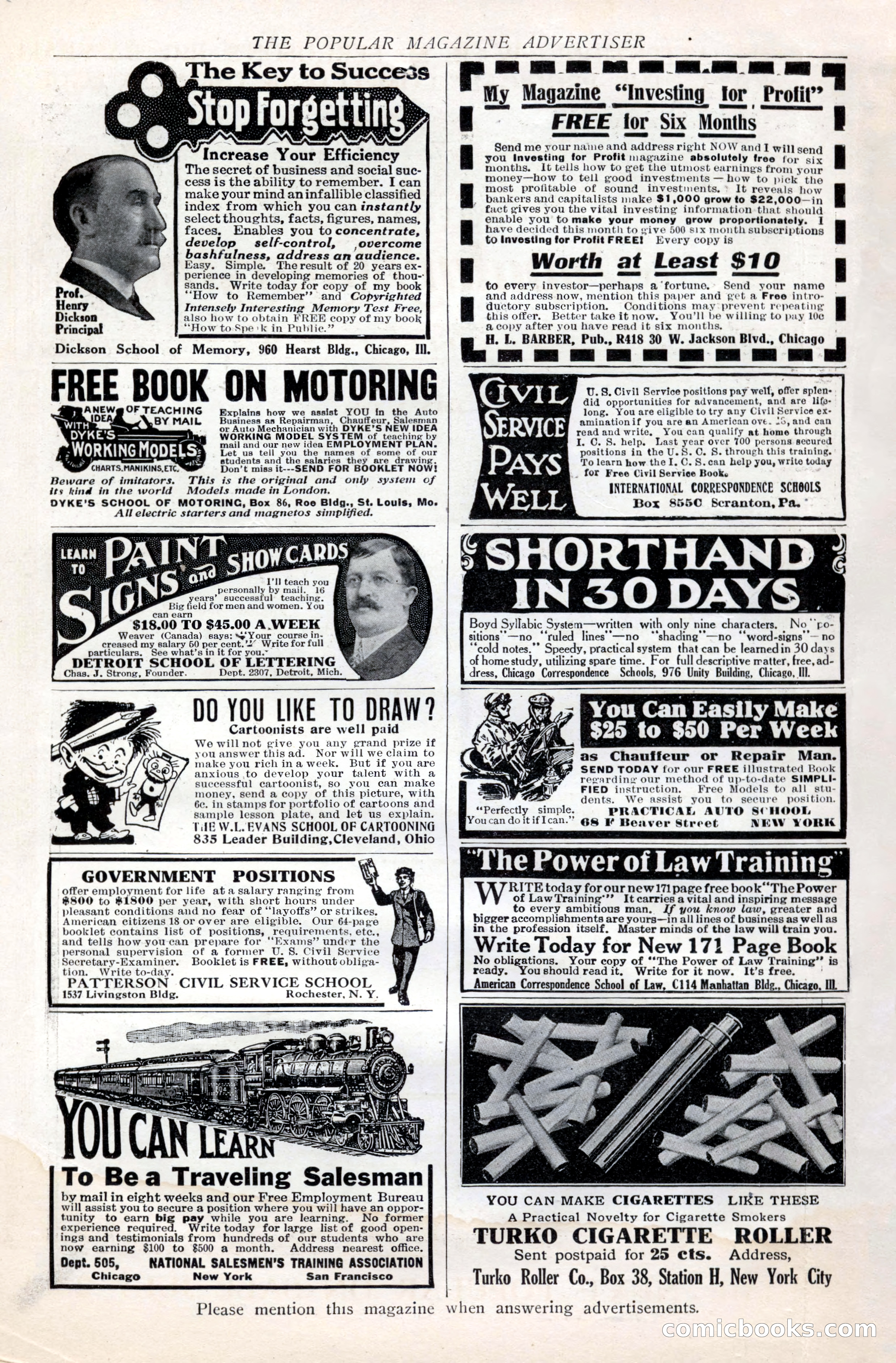 The Popular Magazine, Vol. 37, No. 2 — page 4 of 242