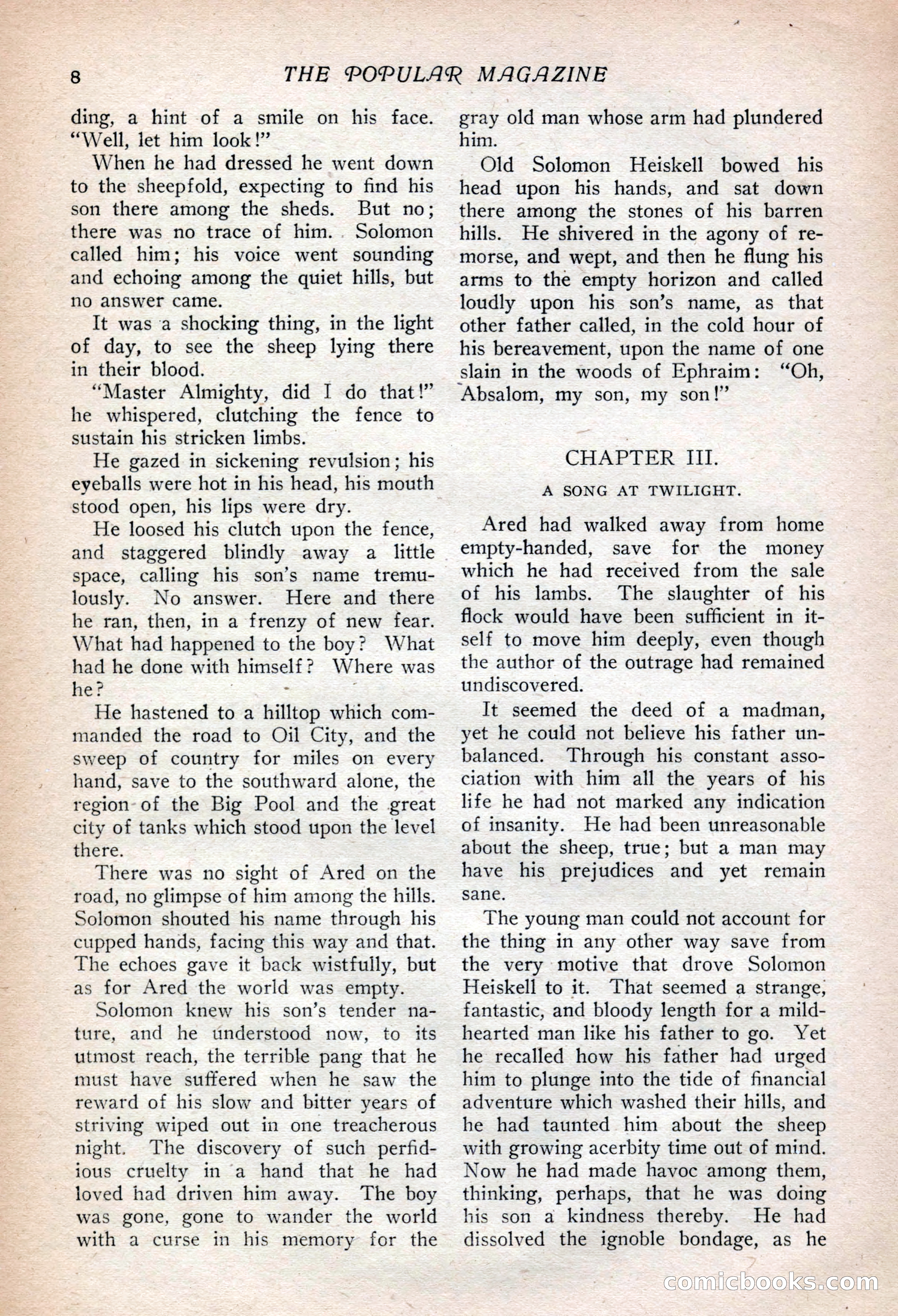 The Popular Magazine, Vol. 37, No. 2 — page 14 of 242