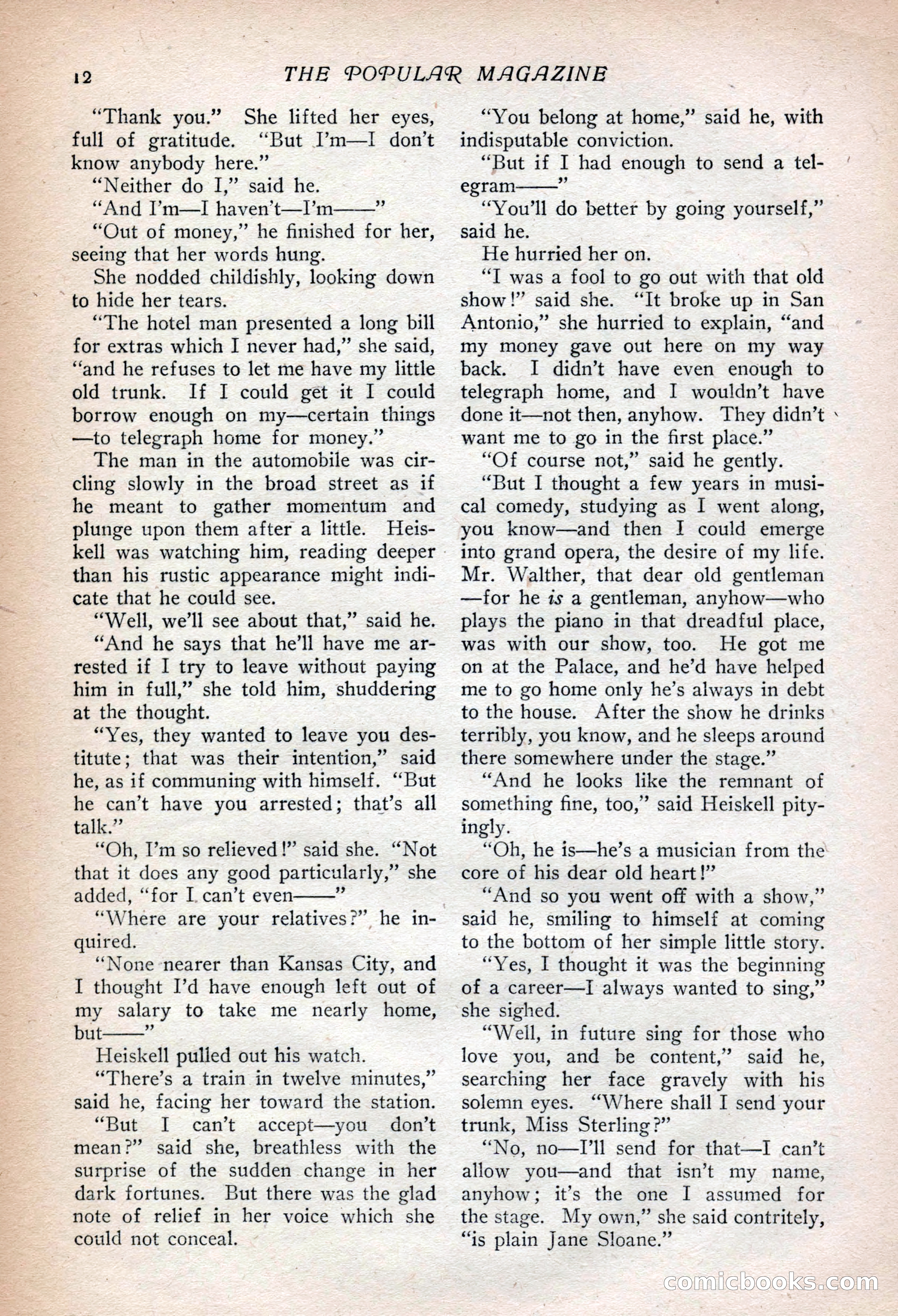 The Popular Magazine, Vol. 37, No. 2 — page 18 of 242