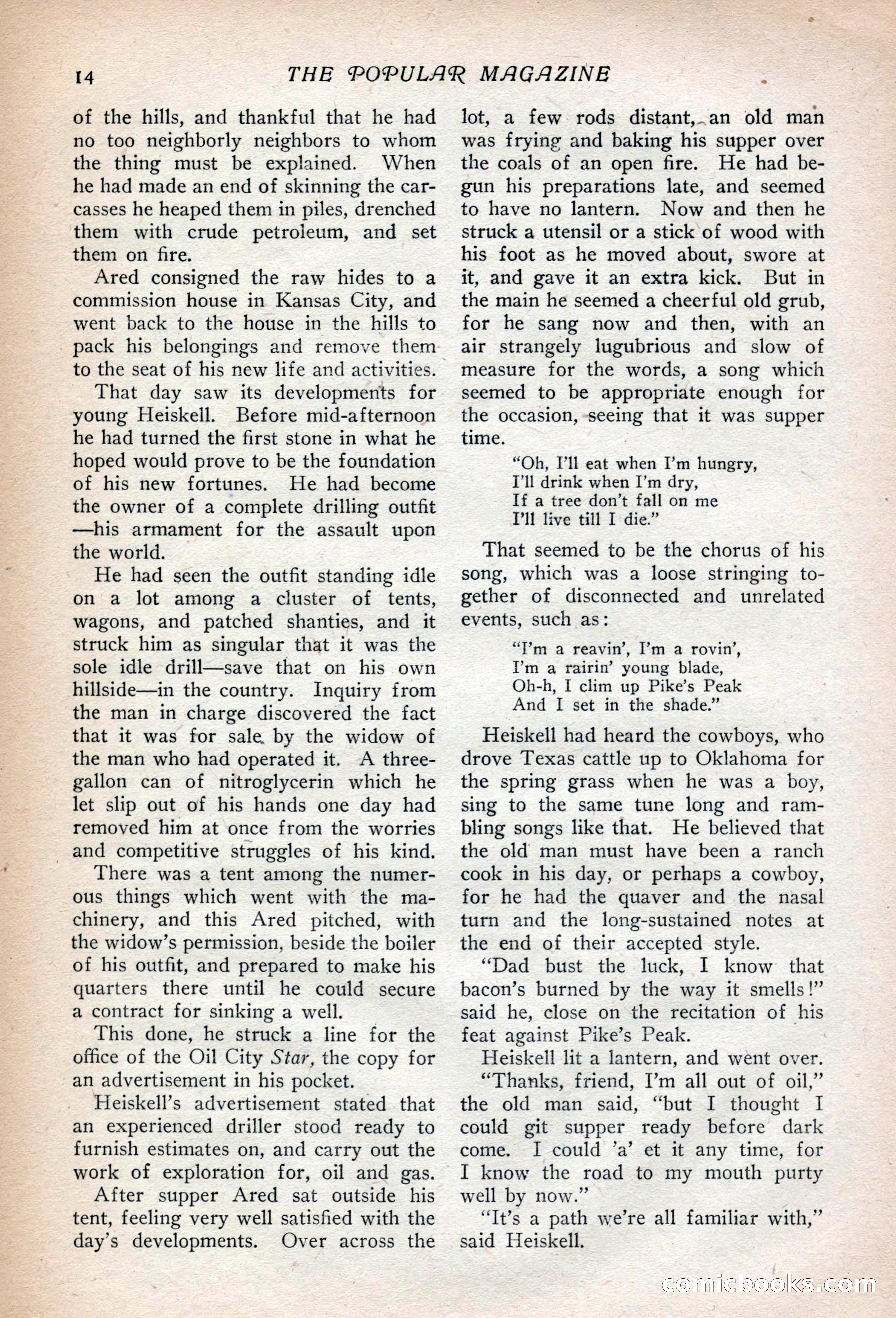 The Popular Magazine, Vol. 37, No. 2 — page 20 of 242