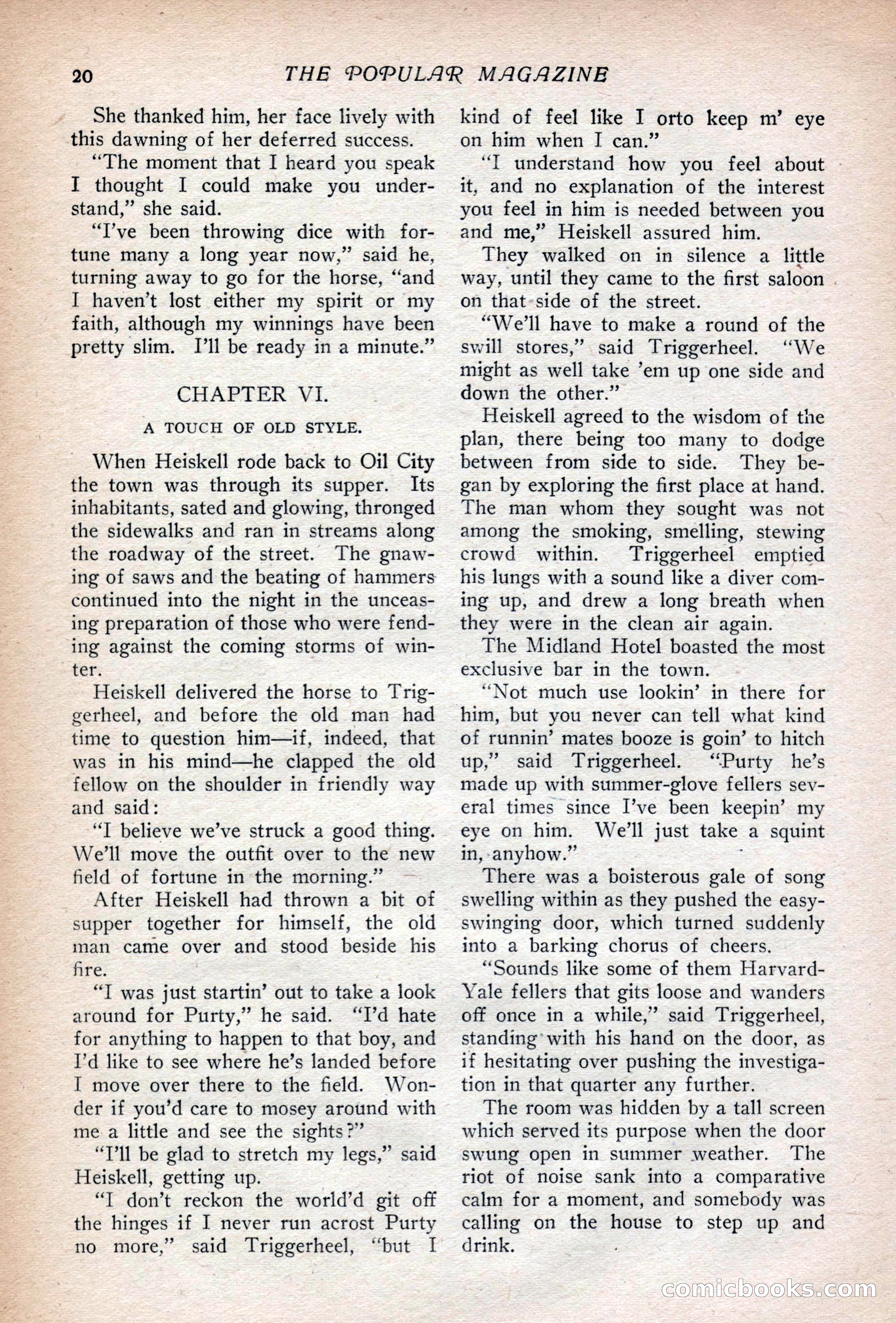 The Popular Magazine, Vol. 37, No. 2 — page 26 of 242