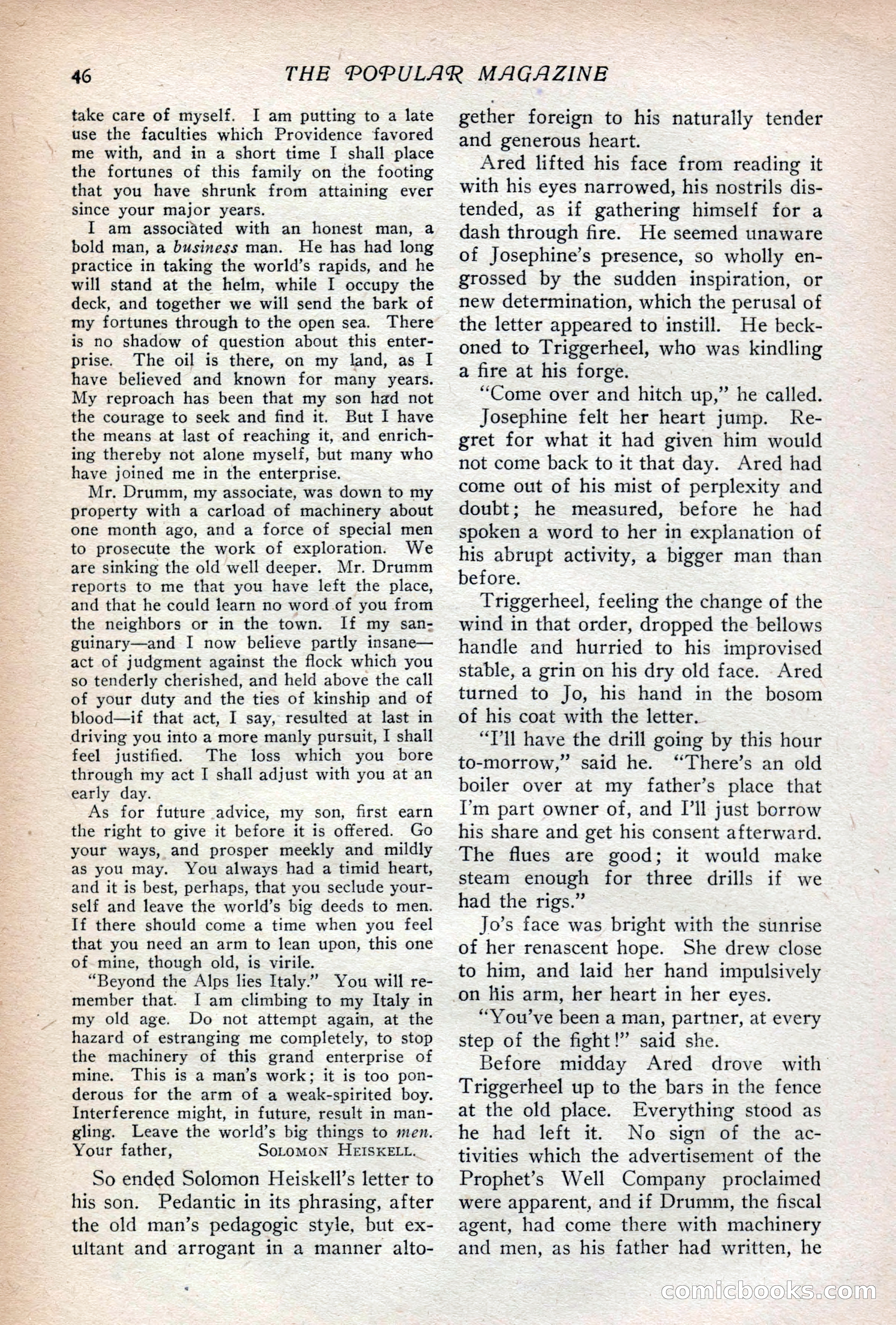 The Popular Magazine, Vol. 37, No. 2 — page 52 of 242