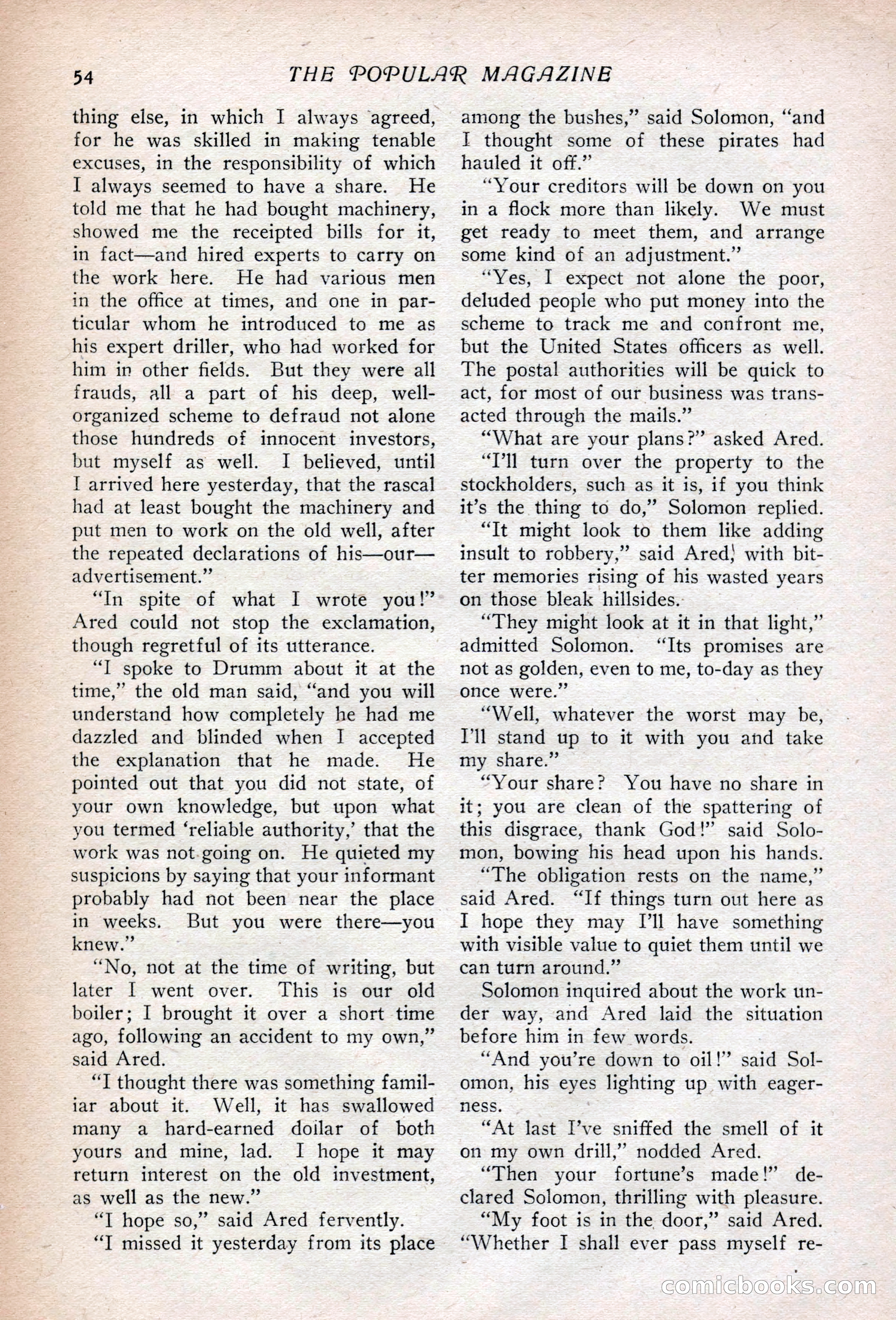 The Popular Magazine, Vol. 37, No. 2 — page 60 of 242
