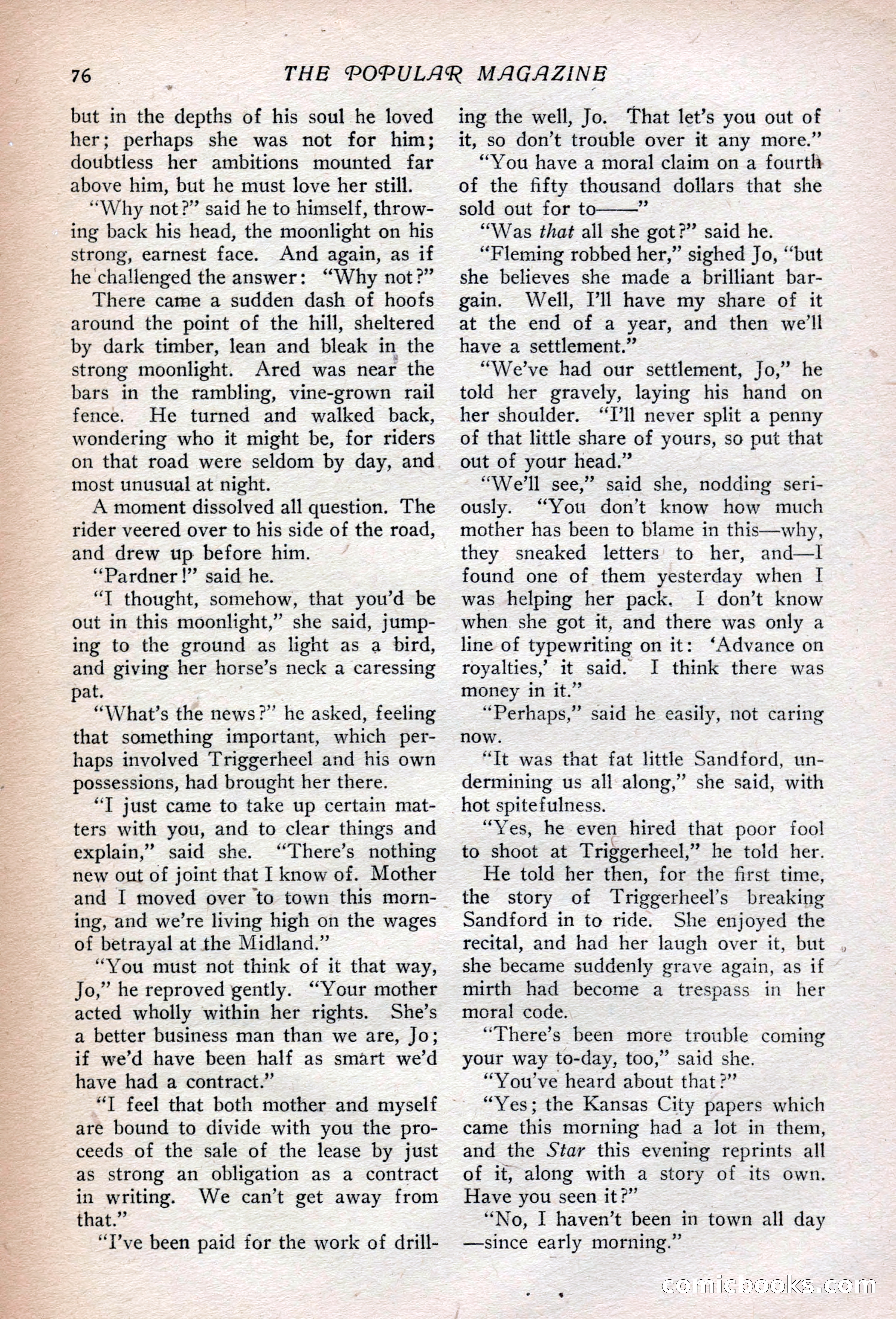 The Popular Magazine, Vol. 37, No. 2 — page 82 of 242