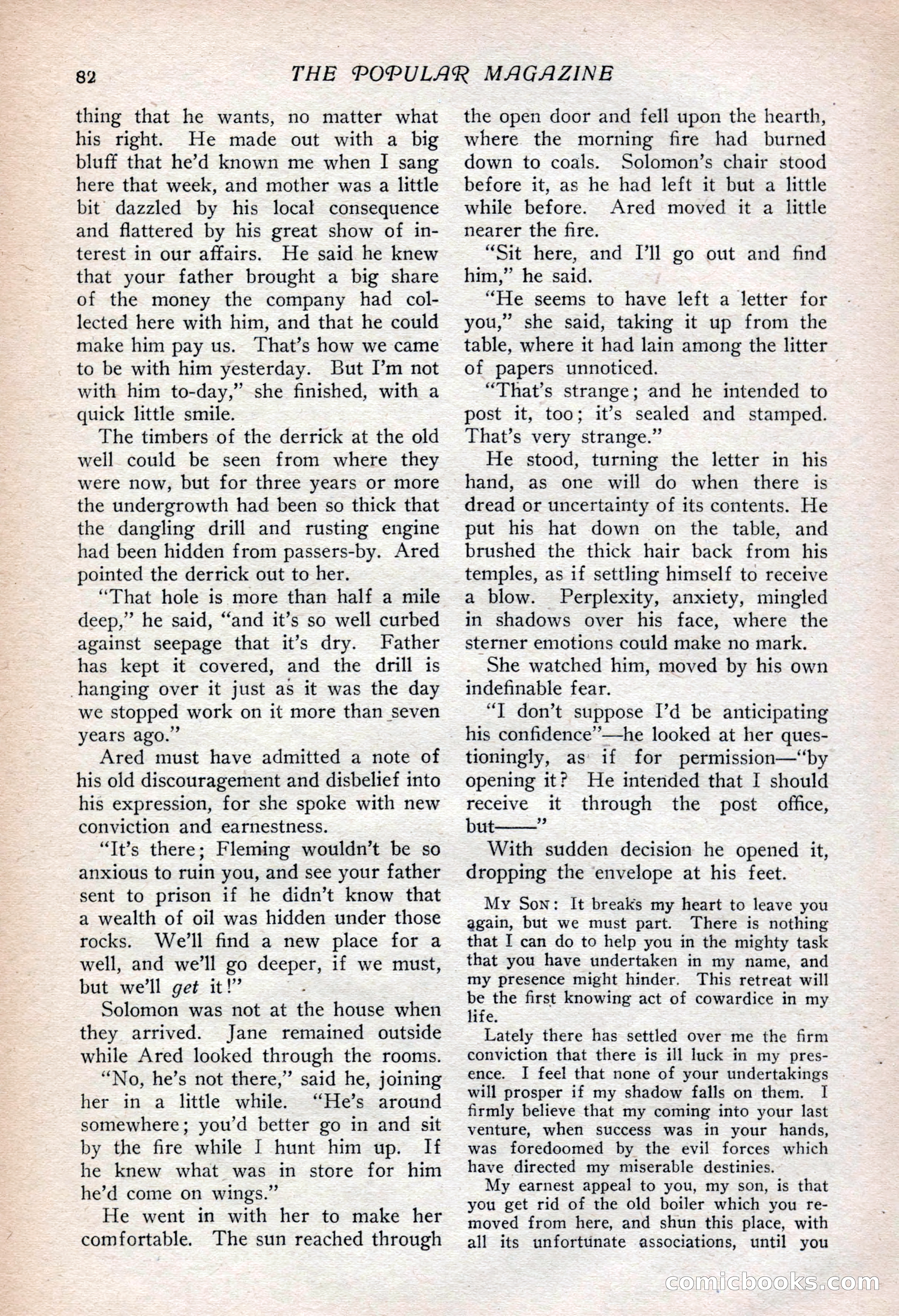 The Popular Magazine, Vol. 37, No. 2 — page 88 of 242