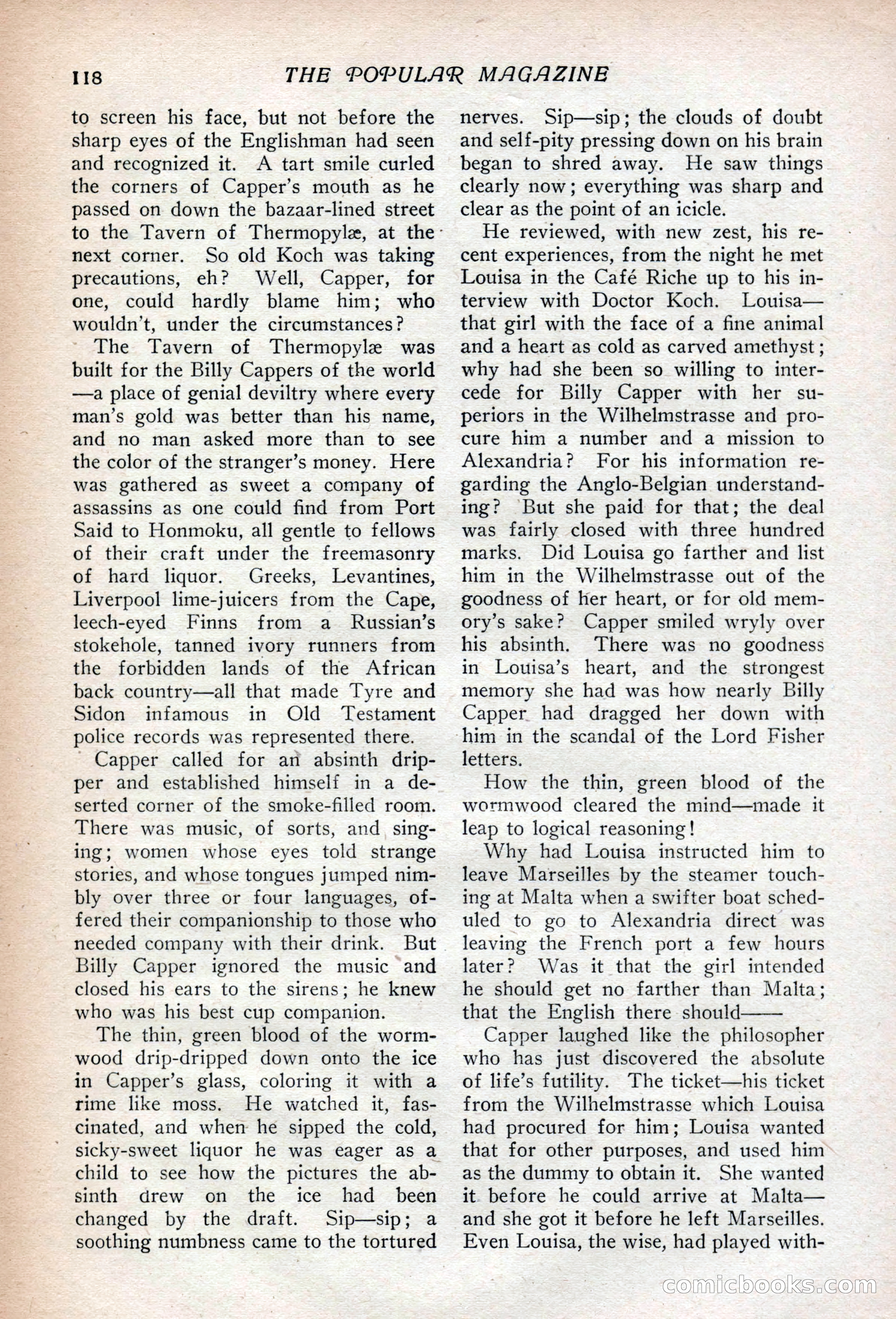 The Popular Magazine, Vol. 37, No. 2 — page 124 of 242