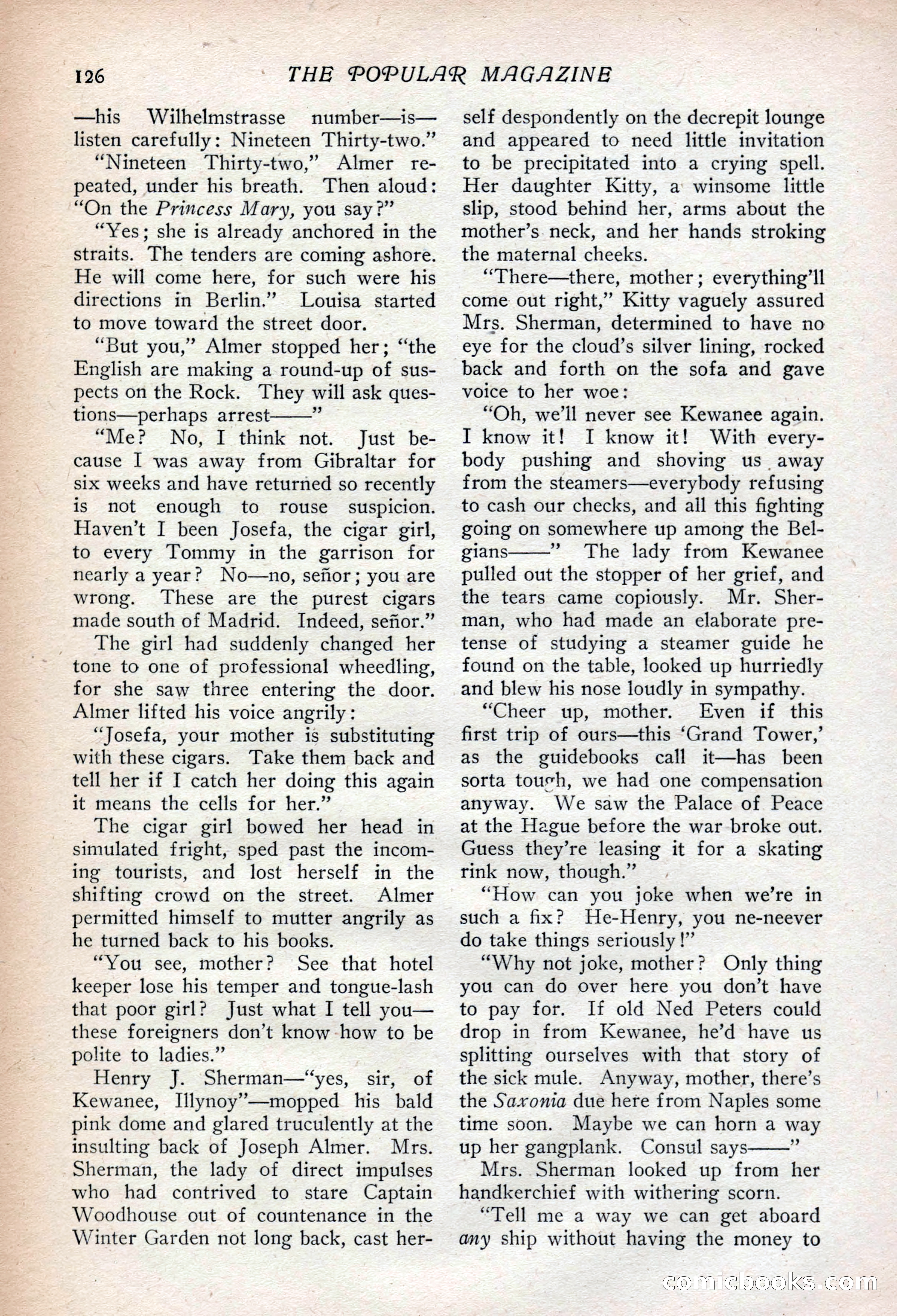 The Popular Magazine, Vol. 37, No. 2 — page 132 of 242