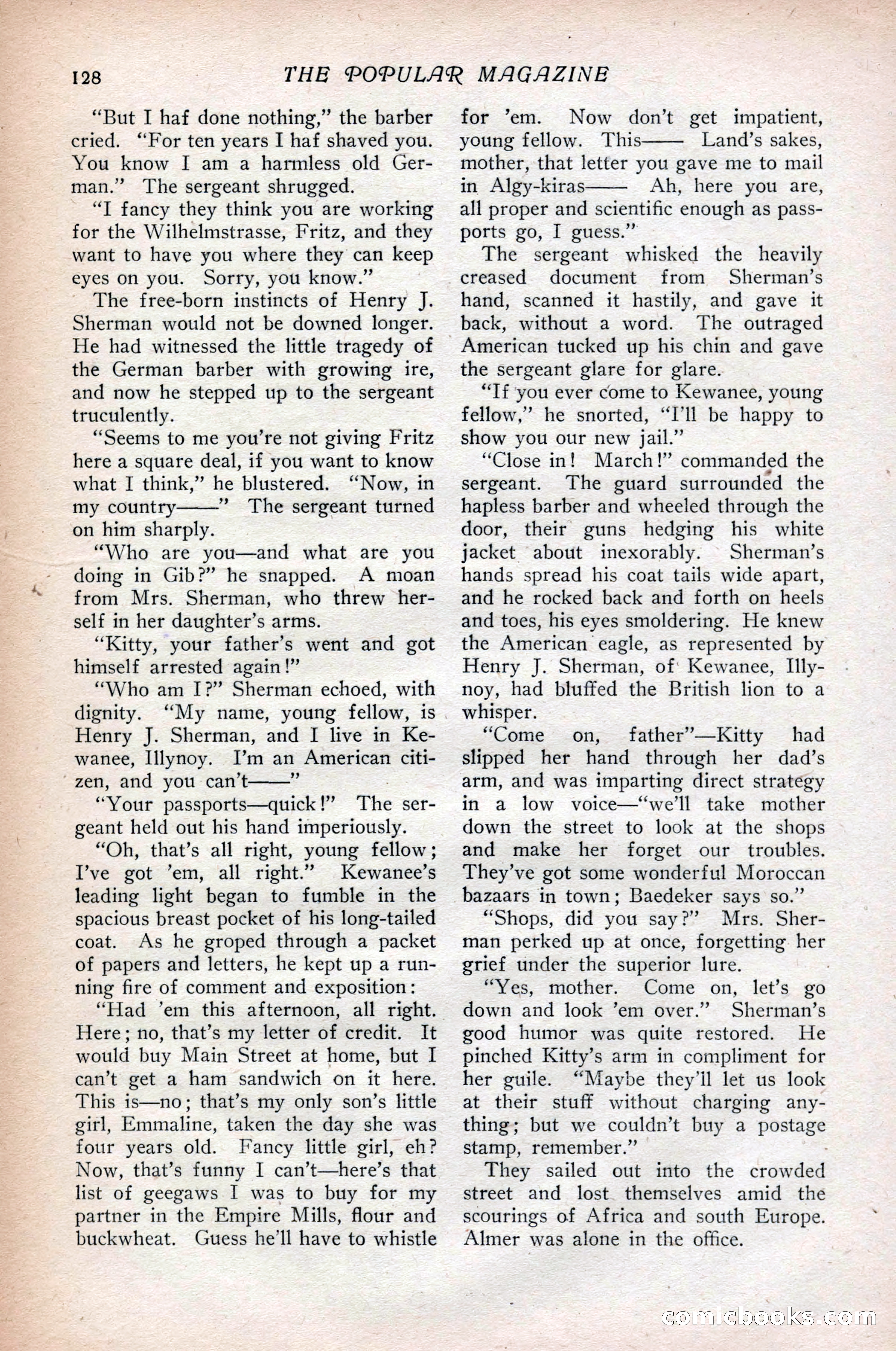 The Popular Magazine, Vol. 37, No. 2 — page 134 of 242