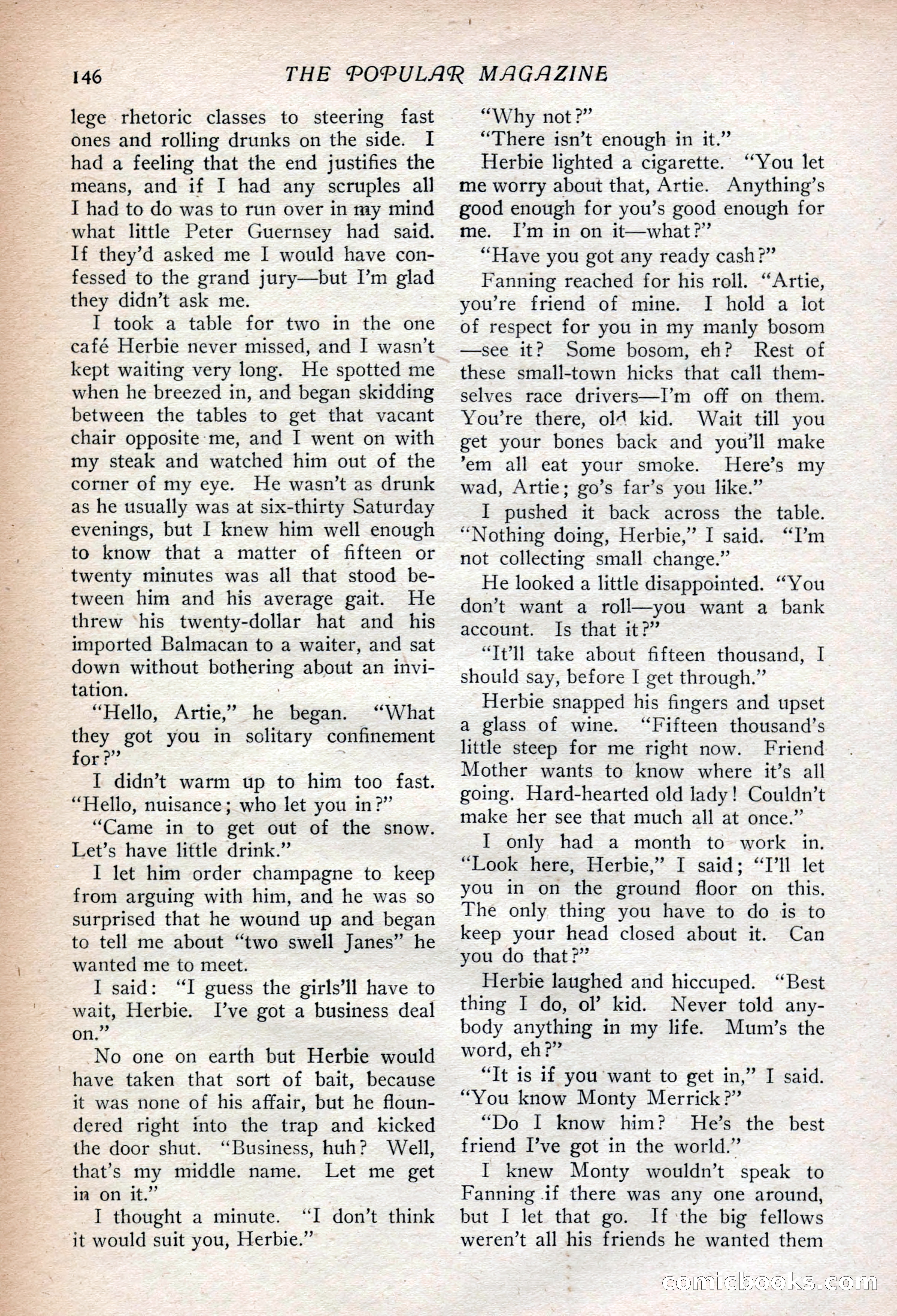 The Popular Magazine, Vol. 37, No. 2 — page 152 of 242