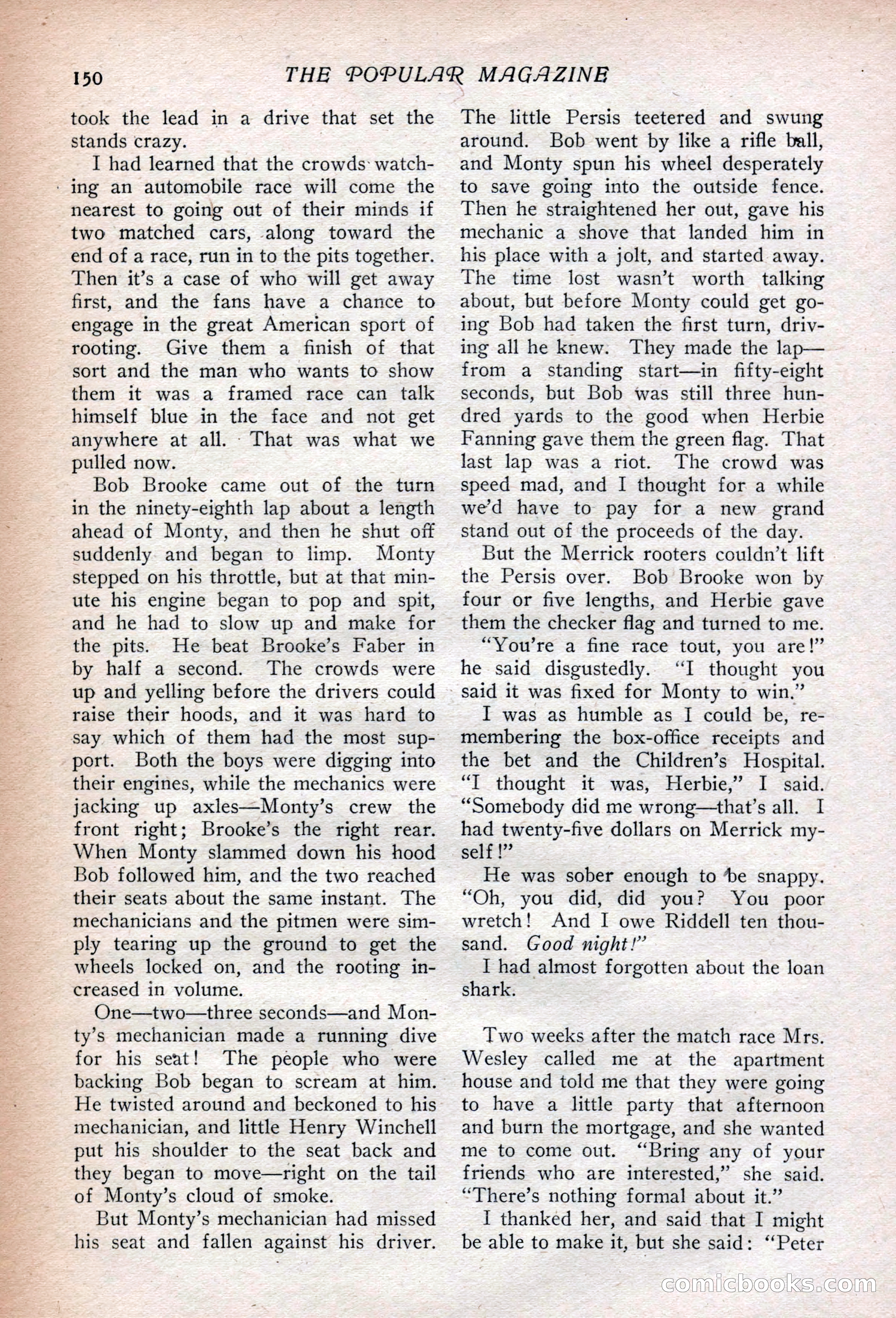 The Popular Magazine, Vol. 37, No. 2 — page 156 of 242