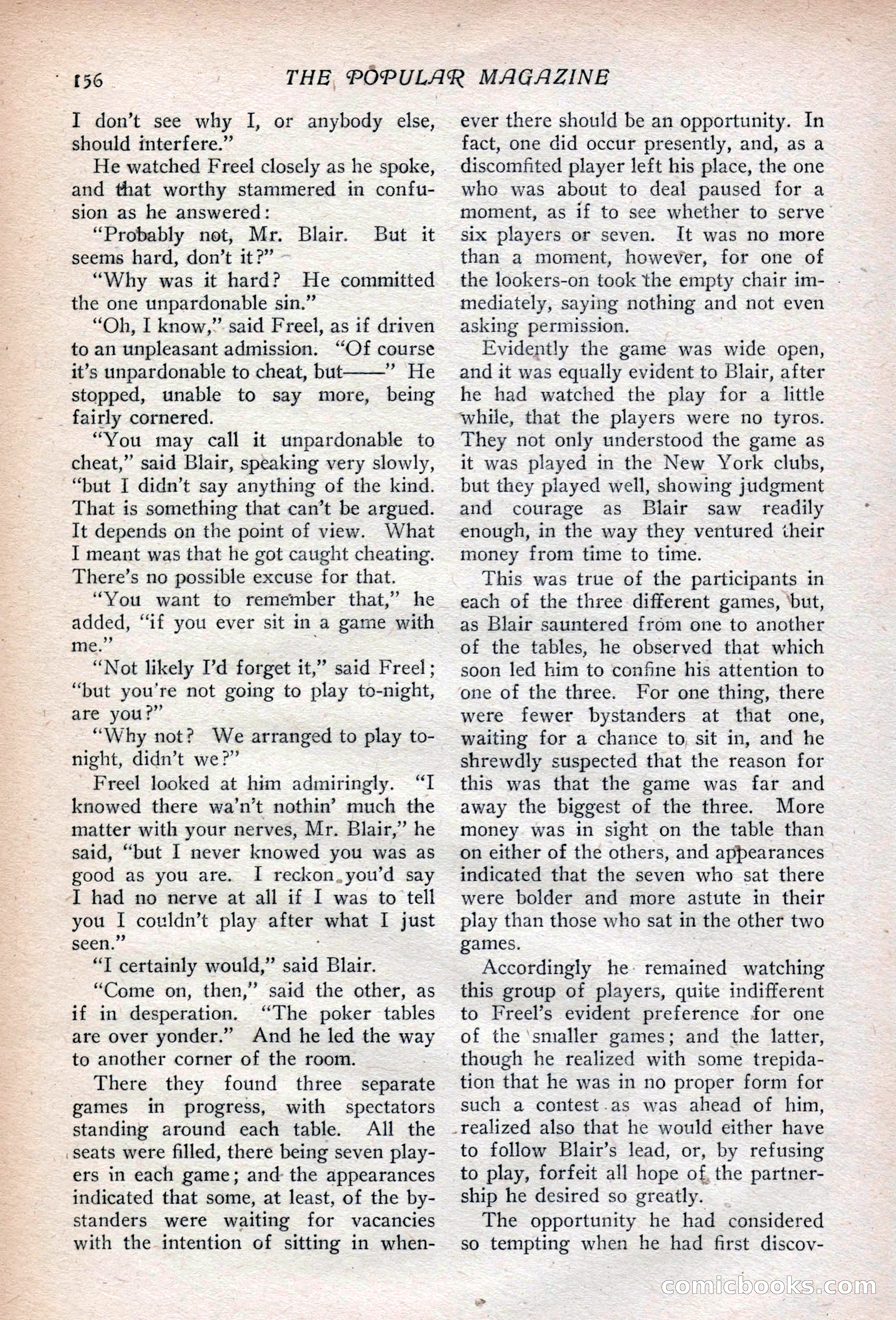 The Popular Magazine, Vol. 37, No. 2 — page 162 of 242