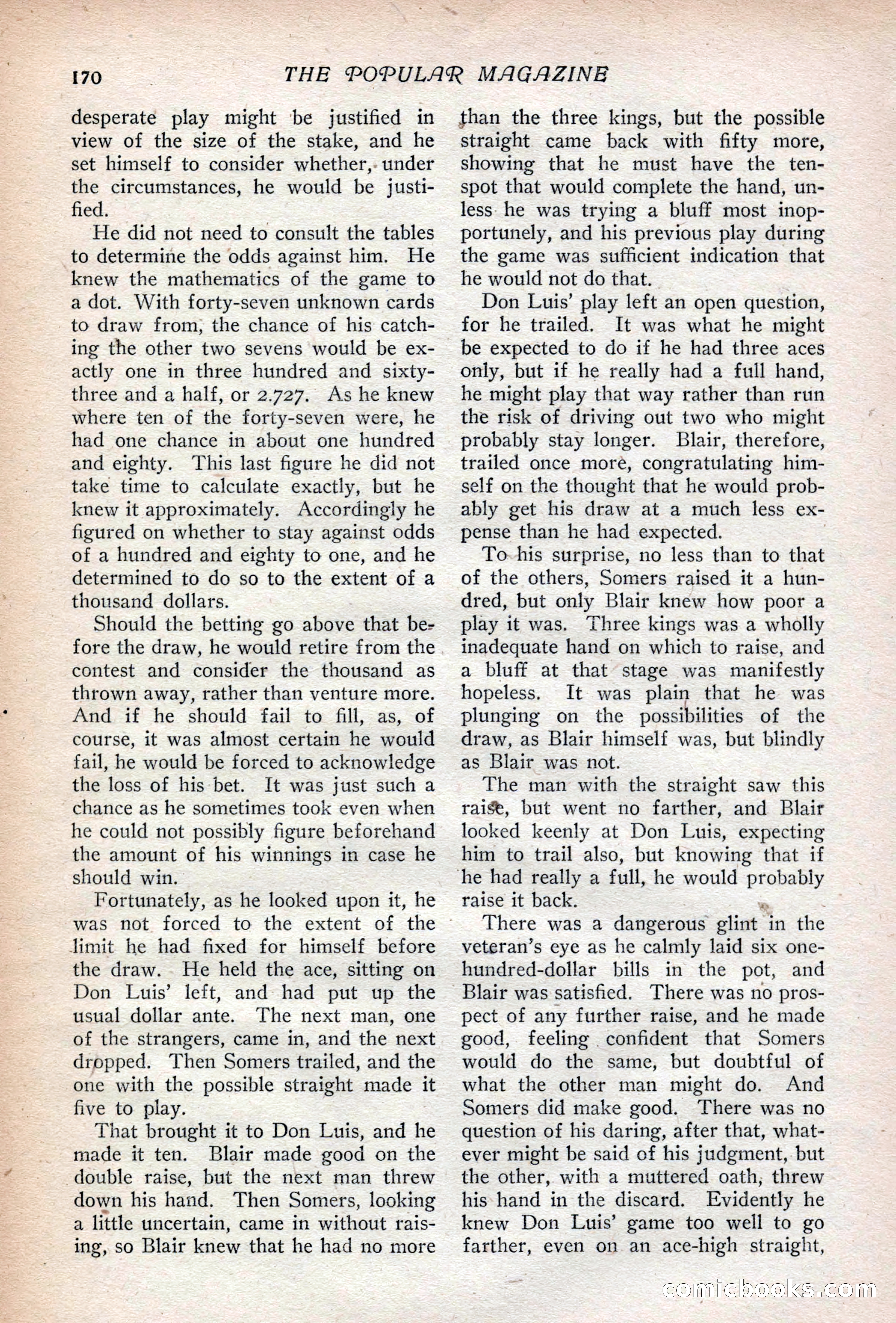 The Popular Magazine, Vol. 37, No. 2 — page 176 of 242