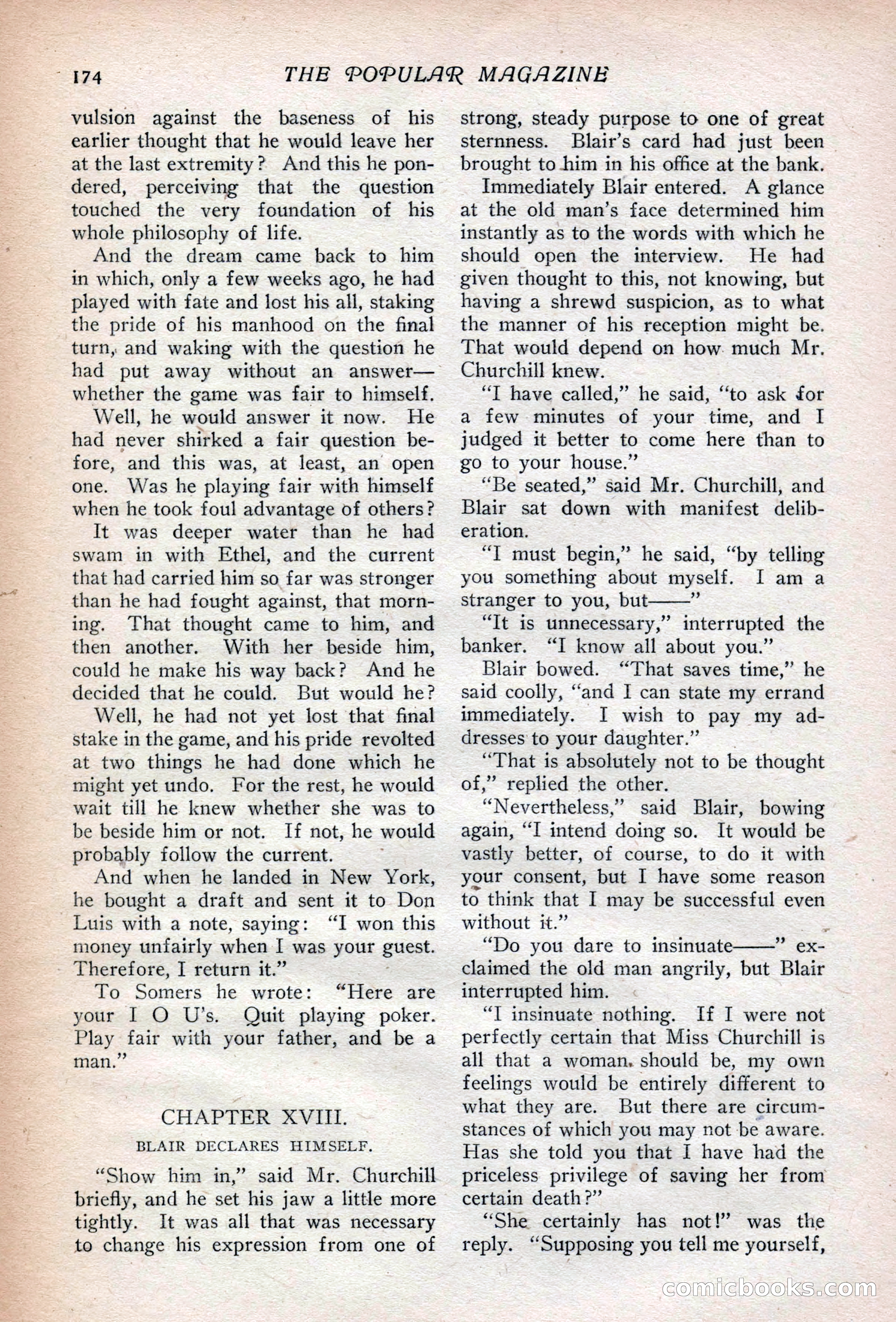 The Popular Magazine, Vol. 37, No. 2 — page 180 of 242