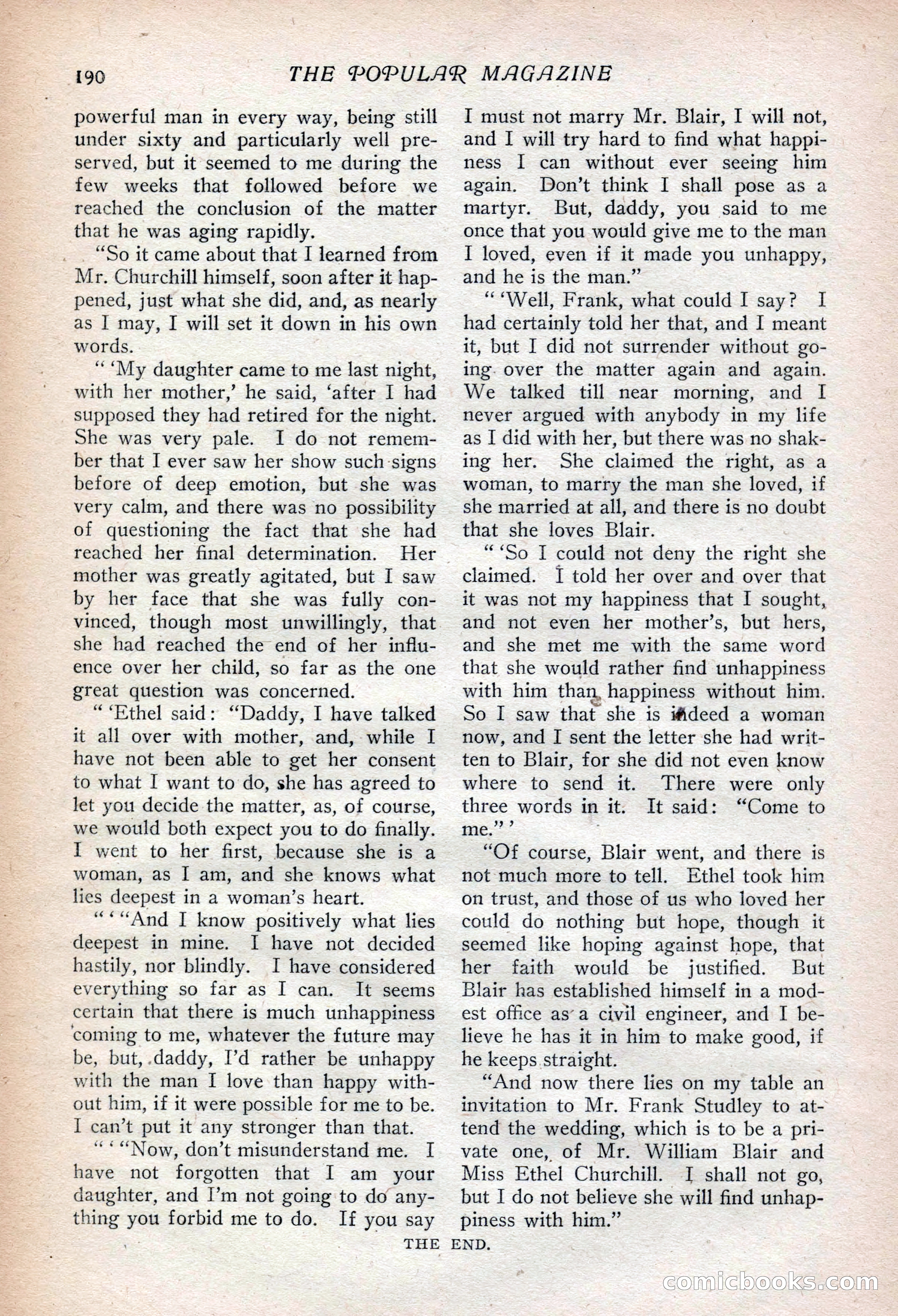 The Popular Magazine, Vol. 37, No. 2 — page 196 of 242