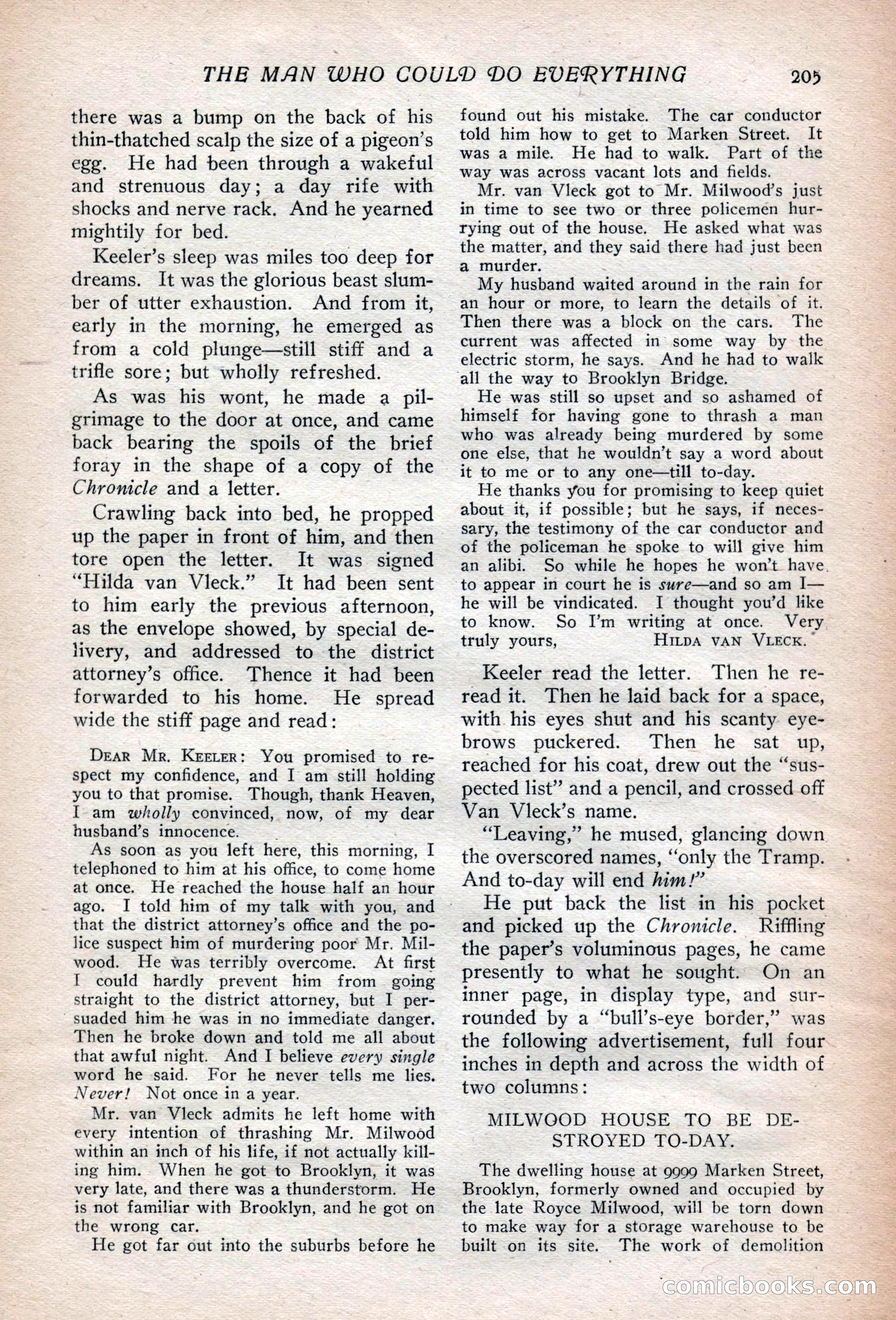 The Popular Magazine, Vol. 37, No. 2 — page 211 of 242