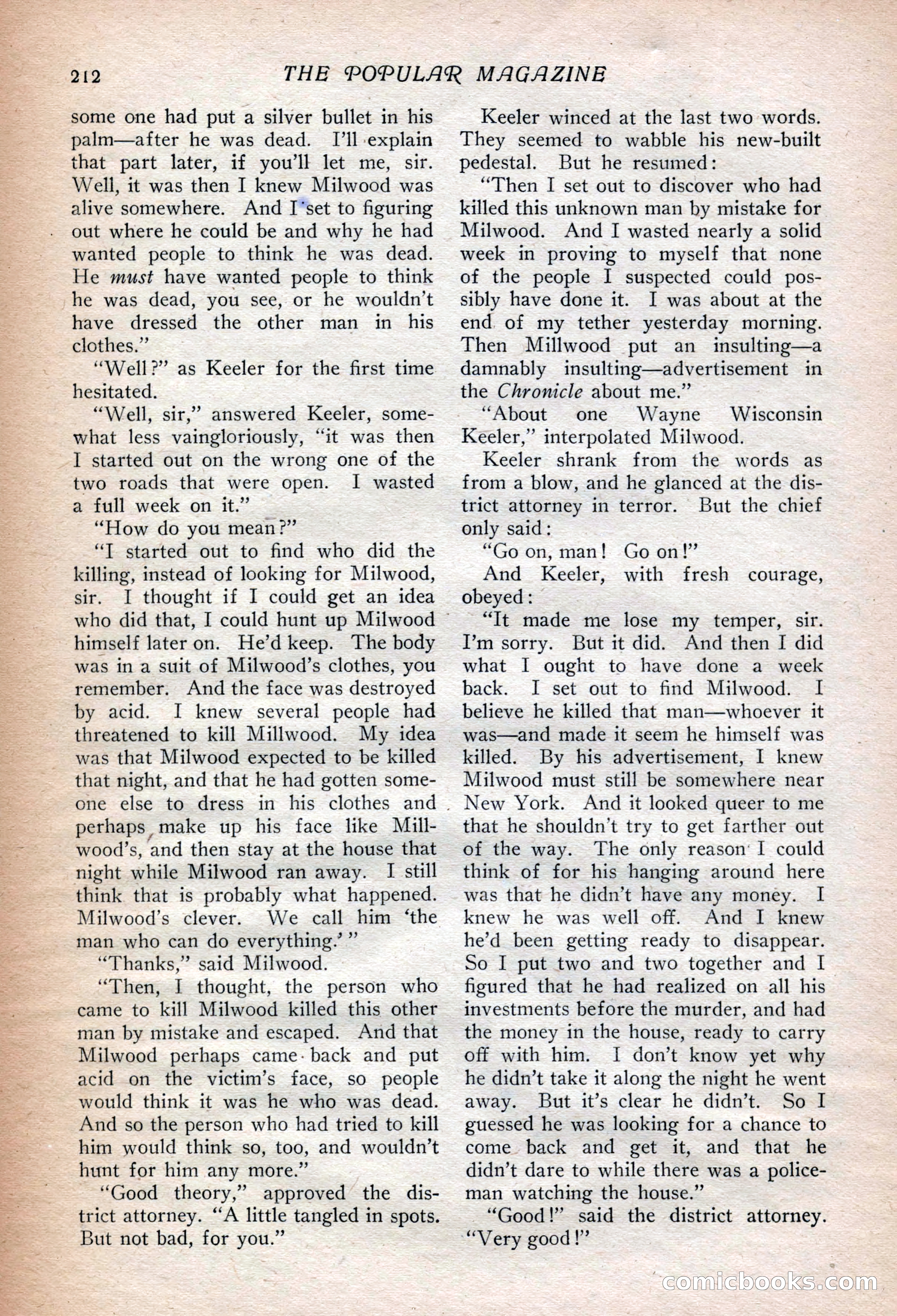 The Popular Magazine, Vol. 37, No. 2 — page 218 of 242
