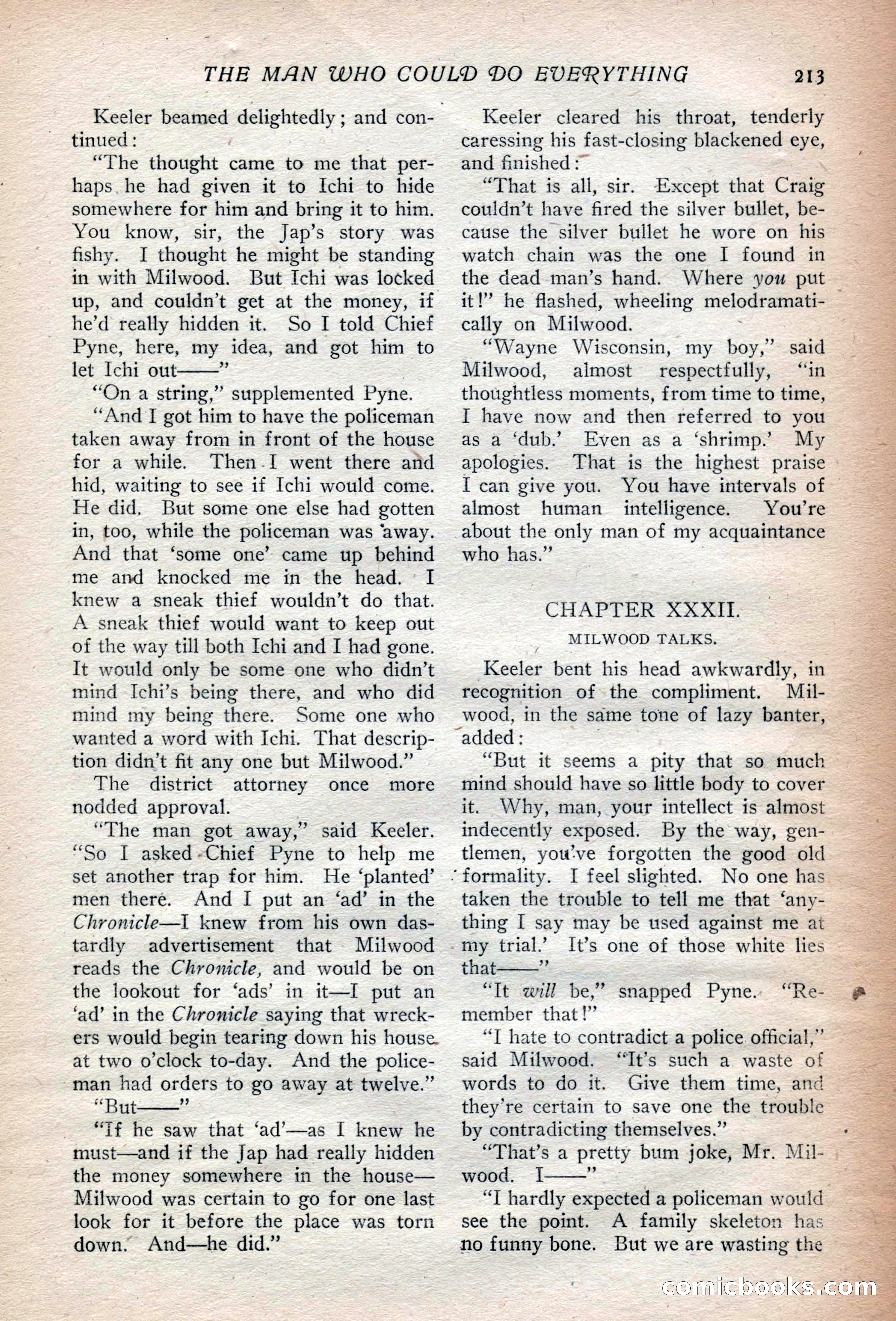 The Popular Magazine, Vol. 37, No. 2 — page 219 of 242