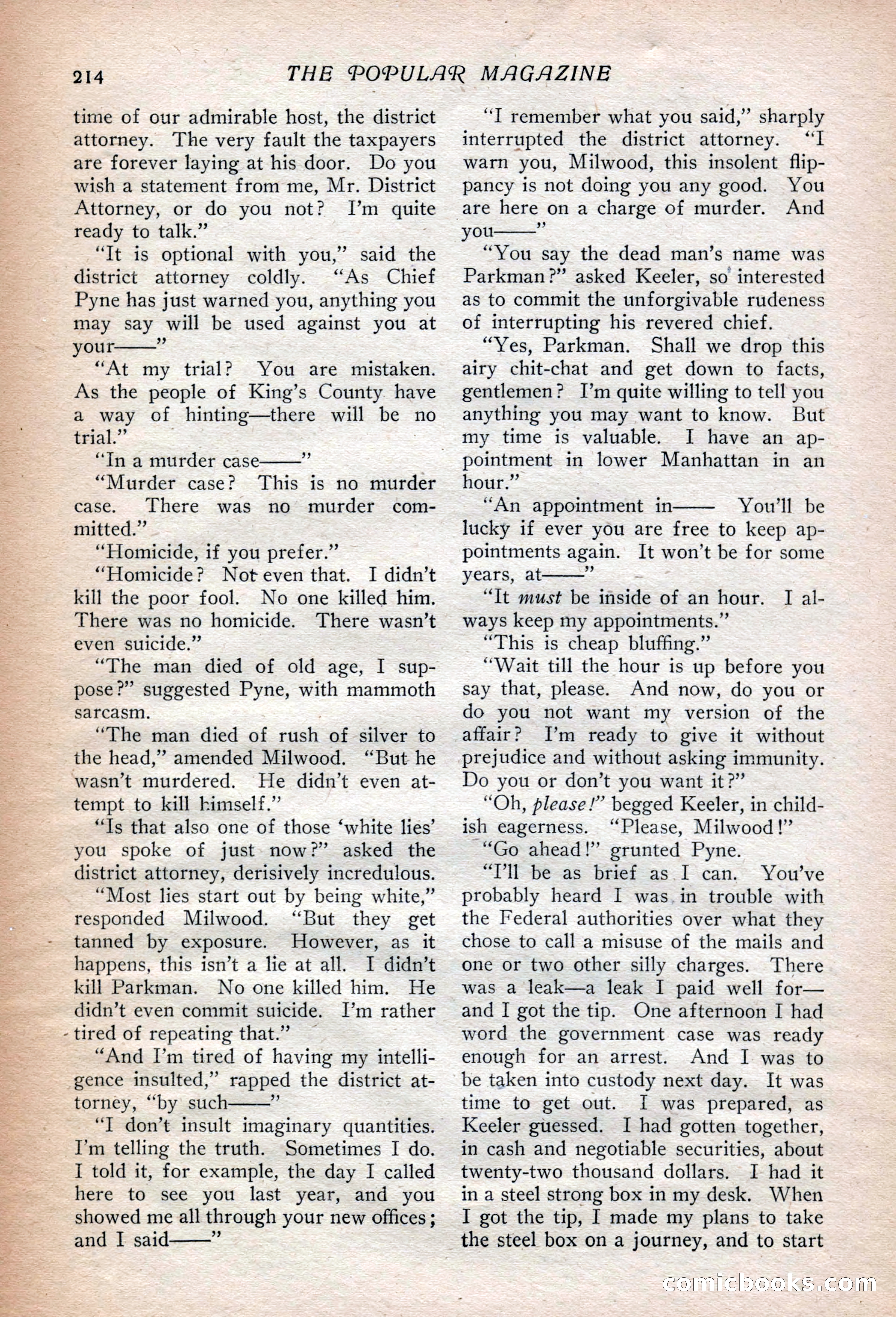 The Popular Magazine, Vol. 37, No. 2 — page 220 of 242