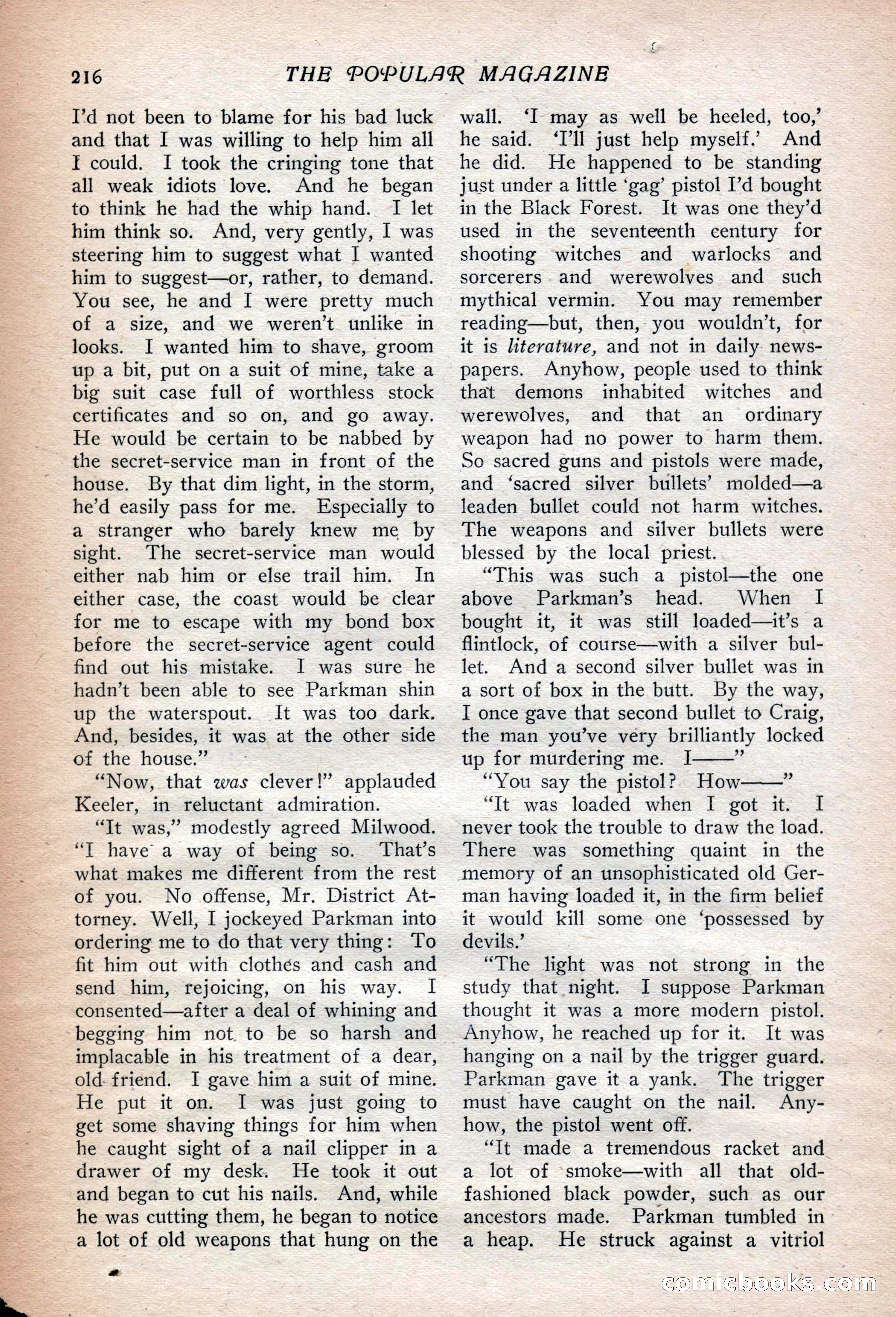 The Popular Magazine, Vol. 37, No. 2 — page 222 of 242