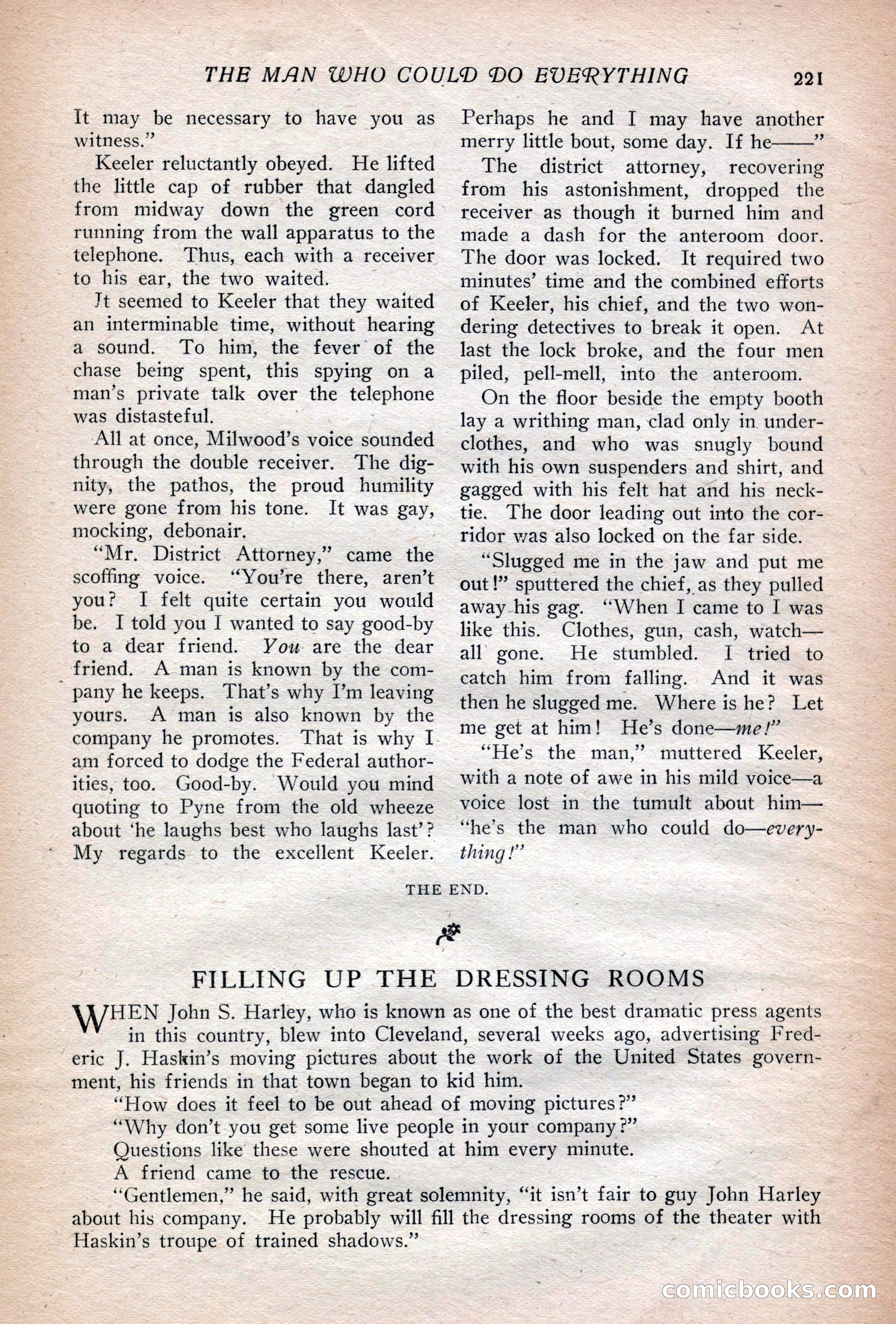 The Popular Magazine, Vol. 37, No. 2 — page 227 of 242