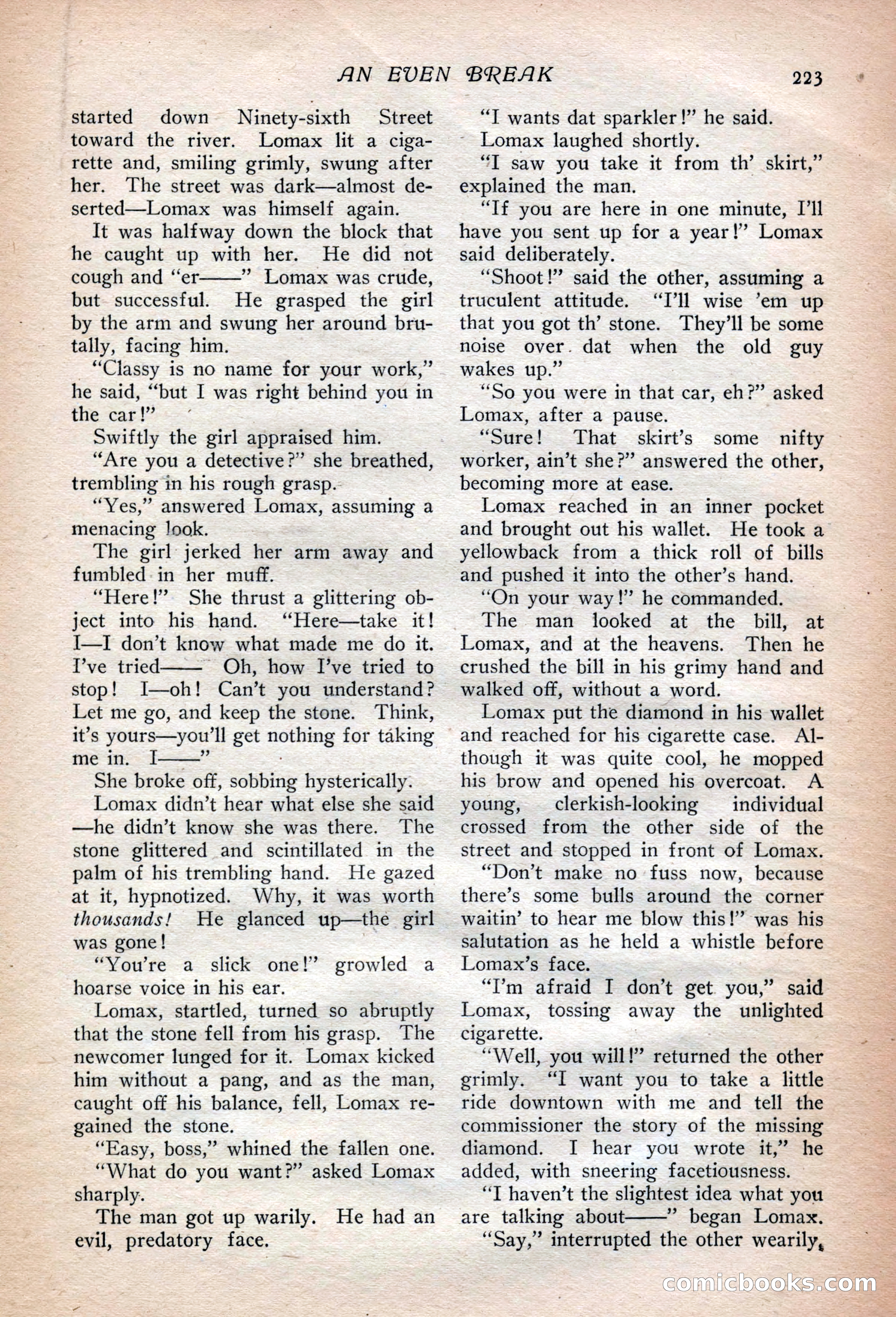 The Popular Magazine, Vol. 37, No. 2 — page 229 of 242
