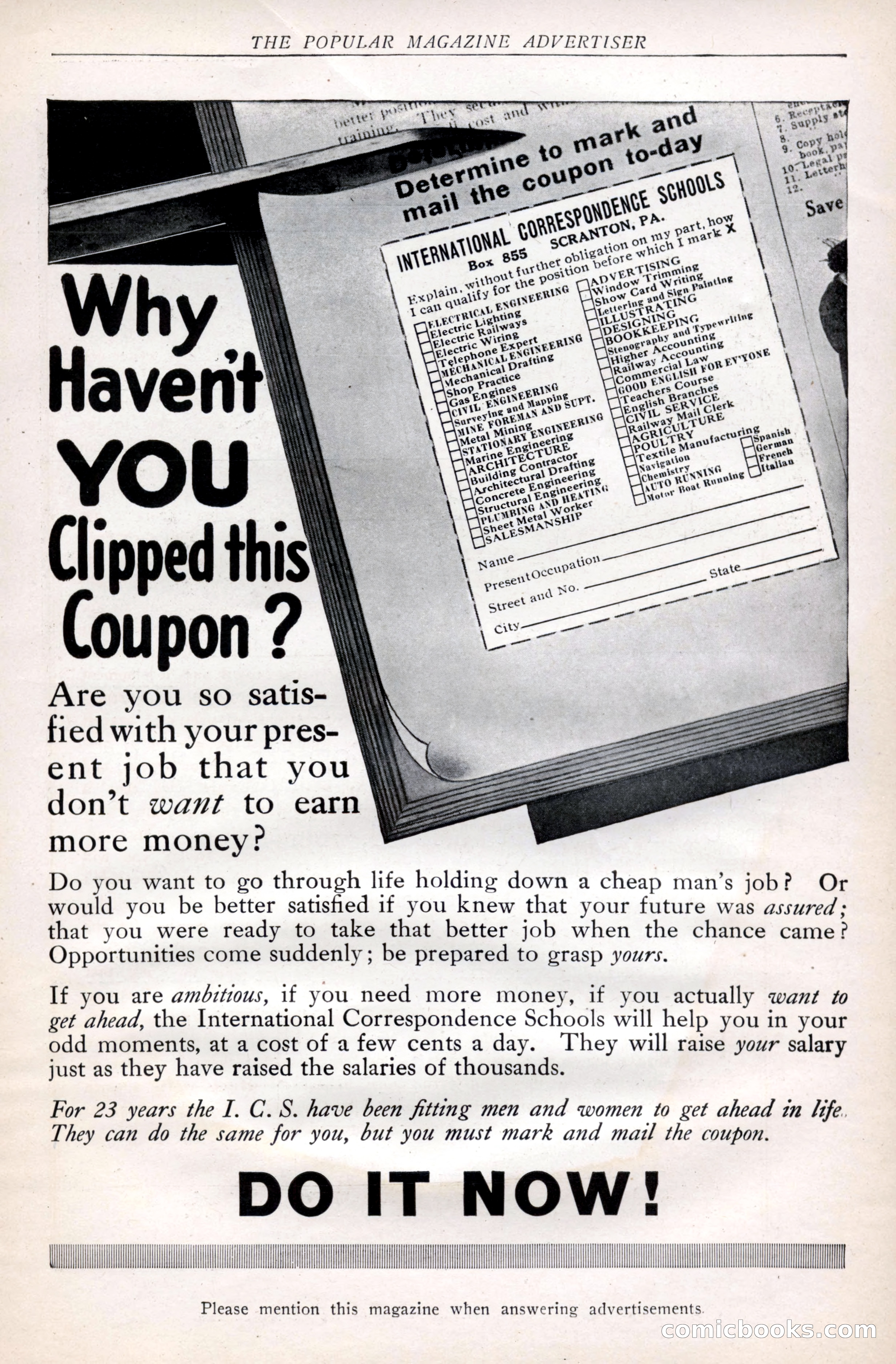 The Popular Magazine, Vol. 37, No. 2 — page 235 of 242