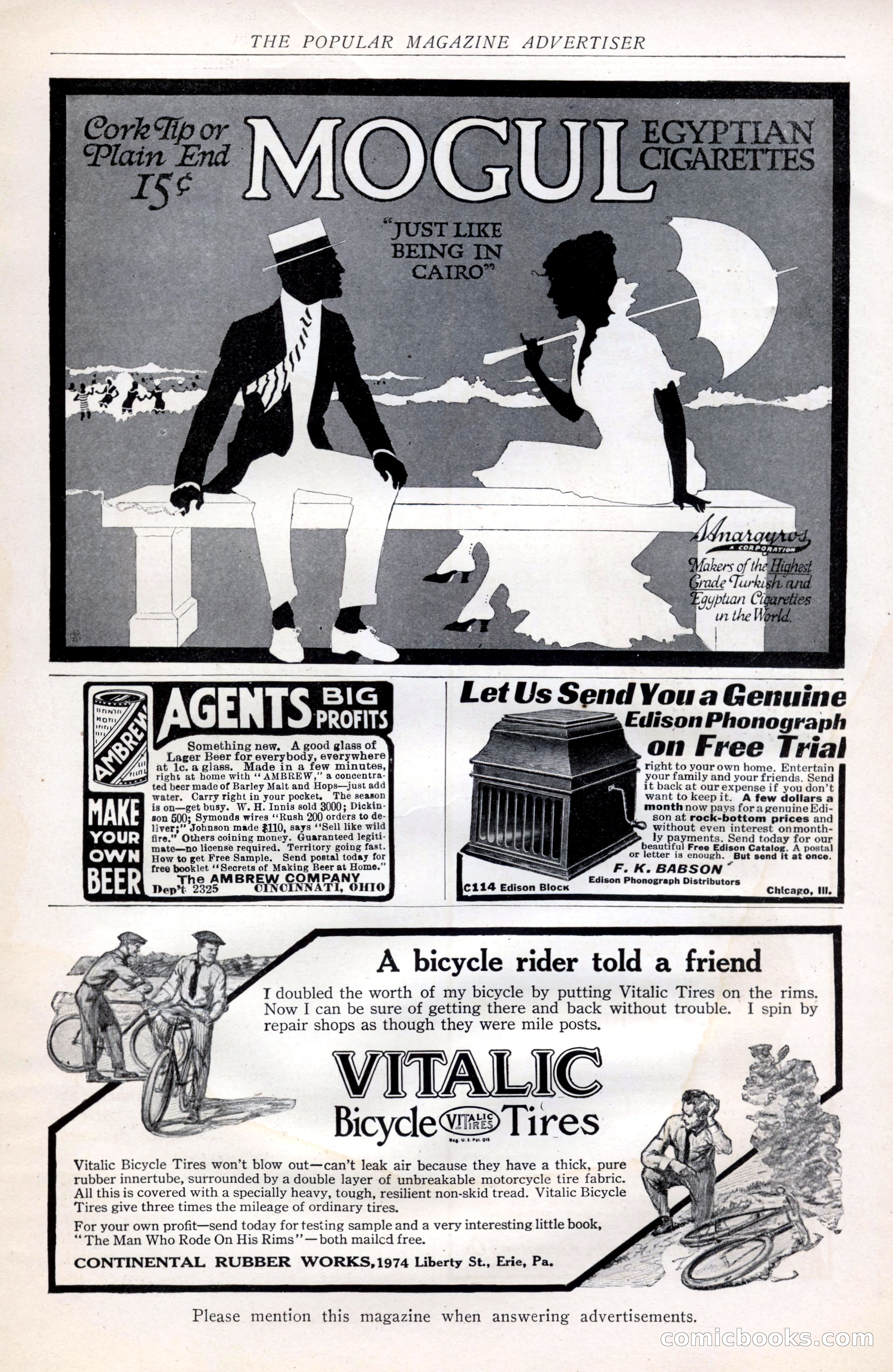 The Popular Magazine, Vol. 37, No. 2 — page 237 of 242