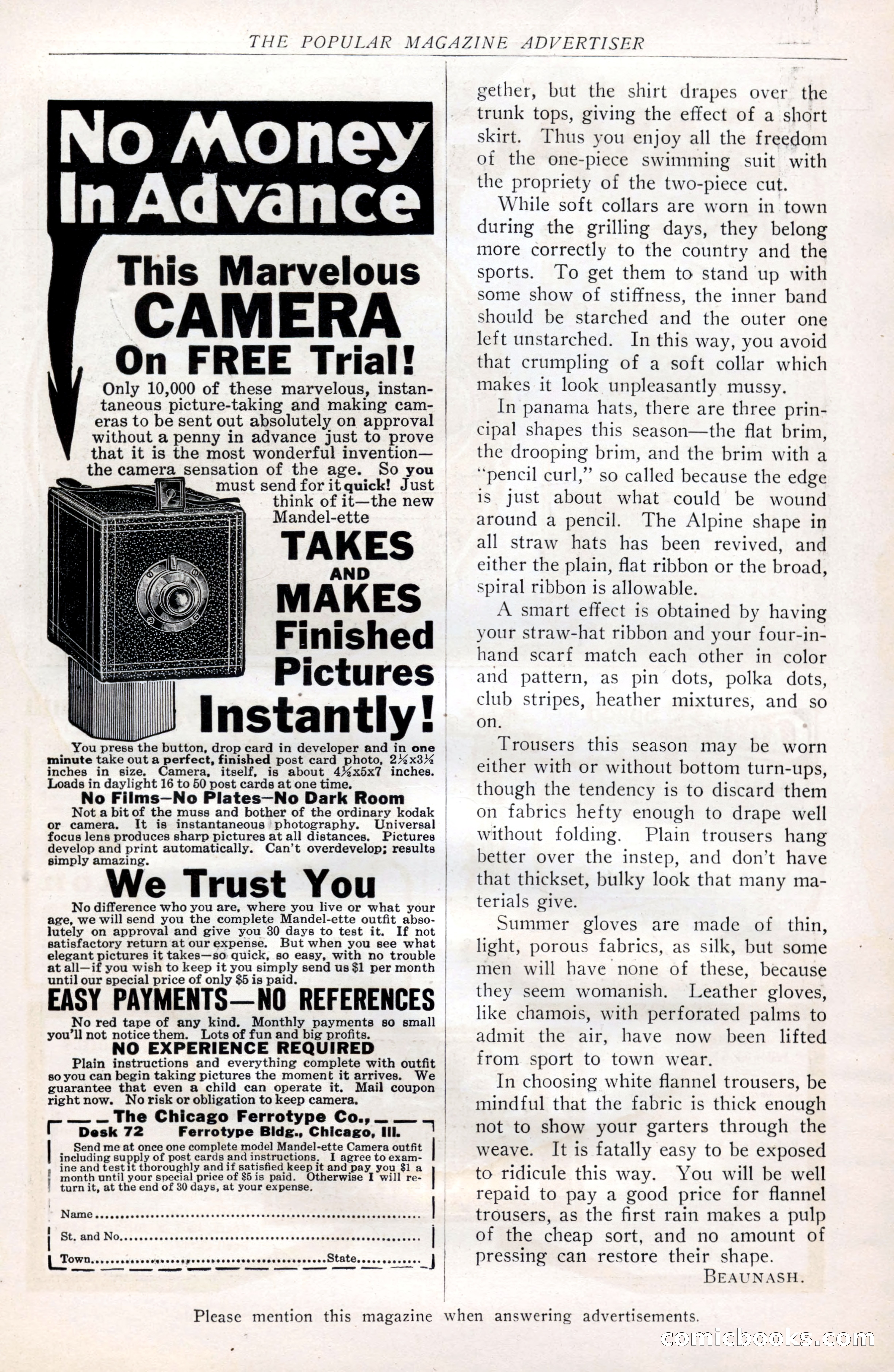 The Popular Magazine, Vol. 37, No. 2 — page 238 of 242