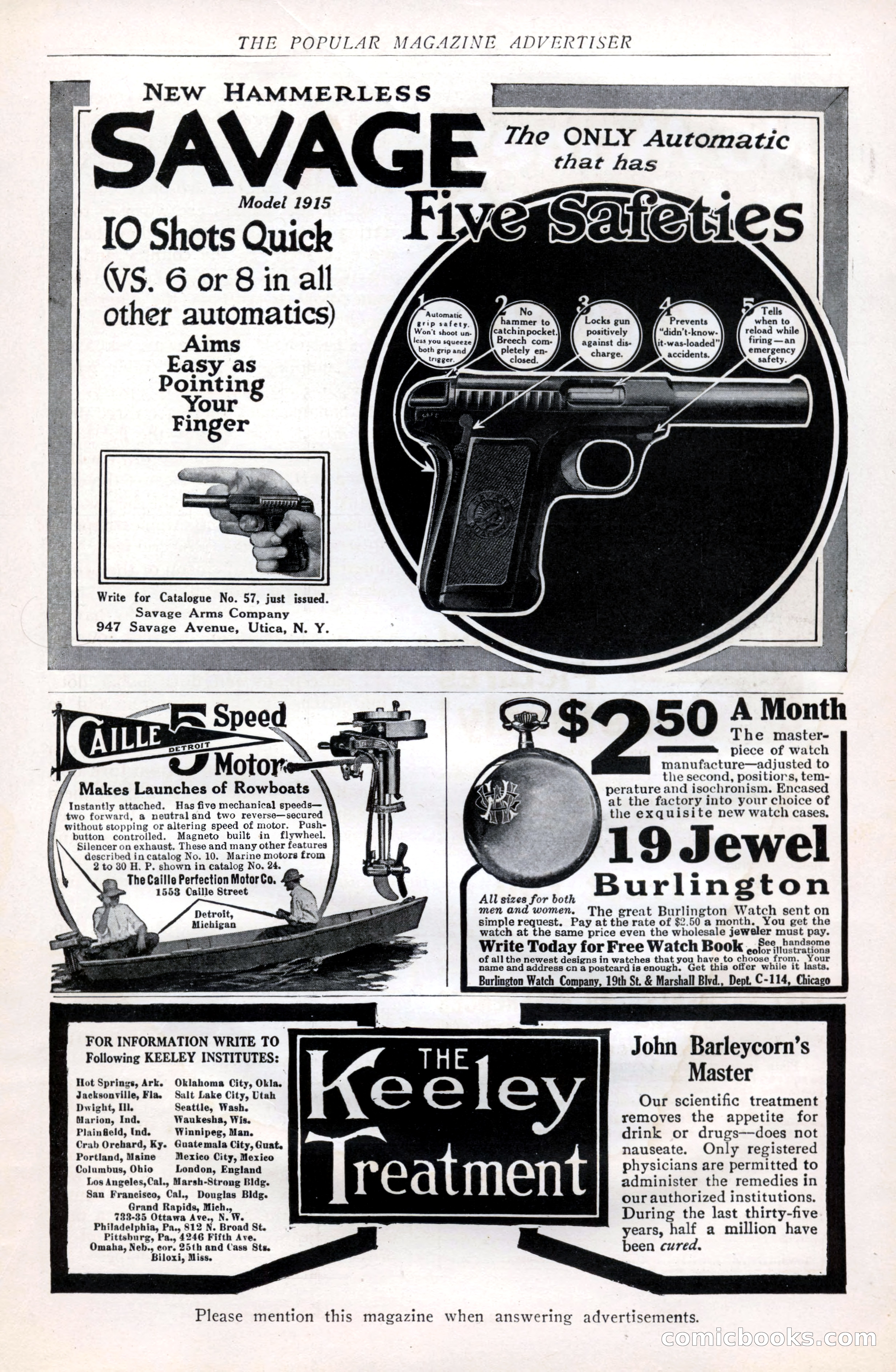 The Popular Magazine, Vol. 37, No. 2 — page 239 of 242