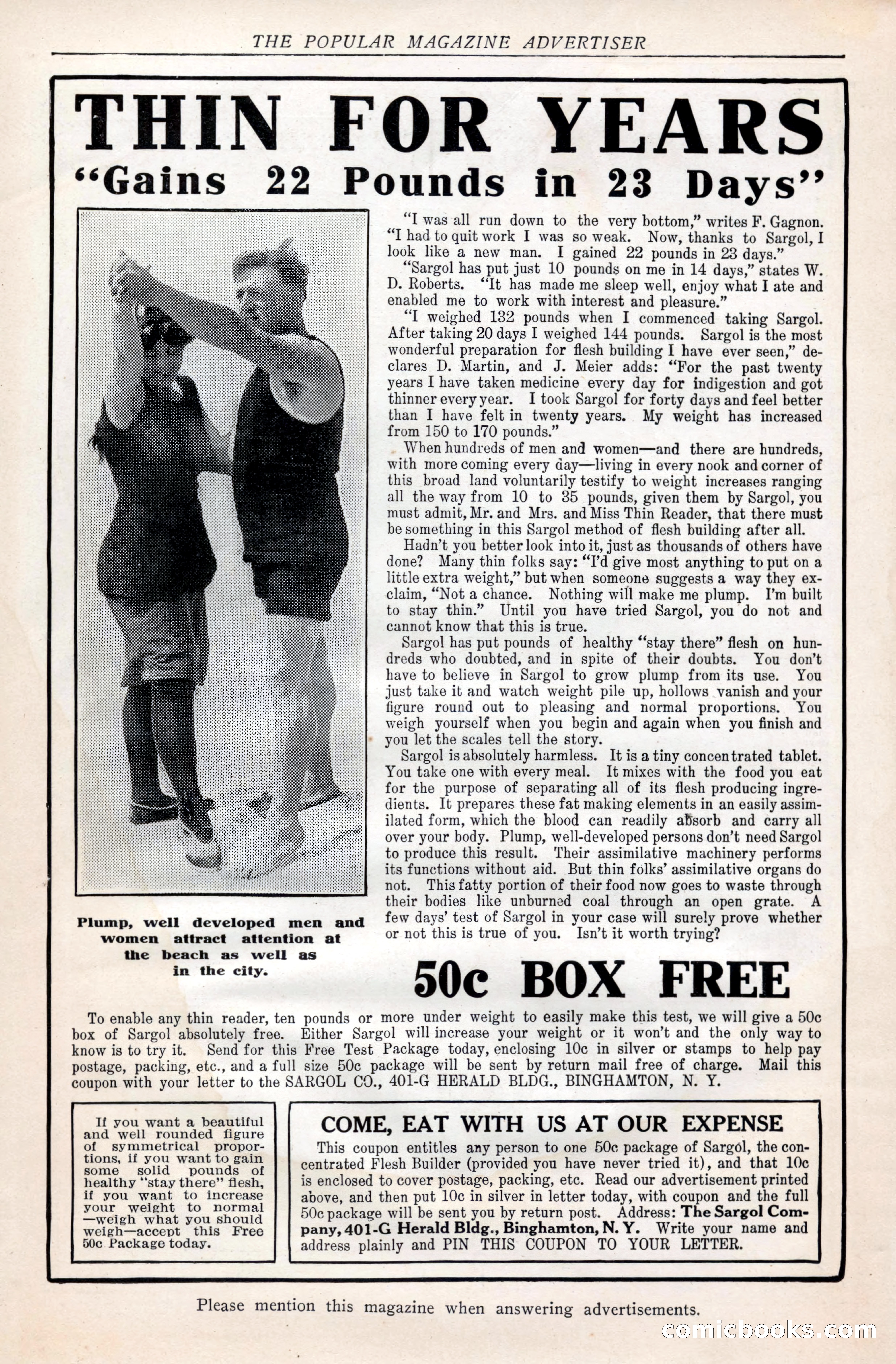 The Popular Magazine, Vol. 37, No. 2 — page 240 of 242