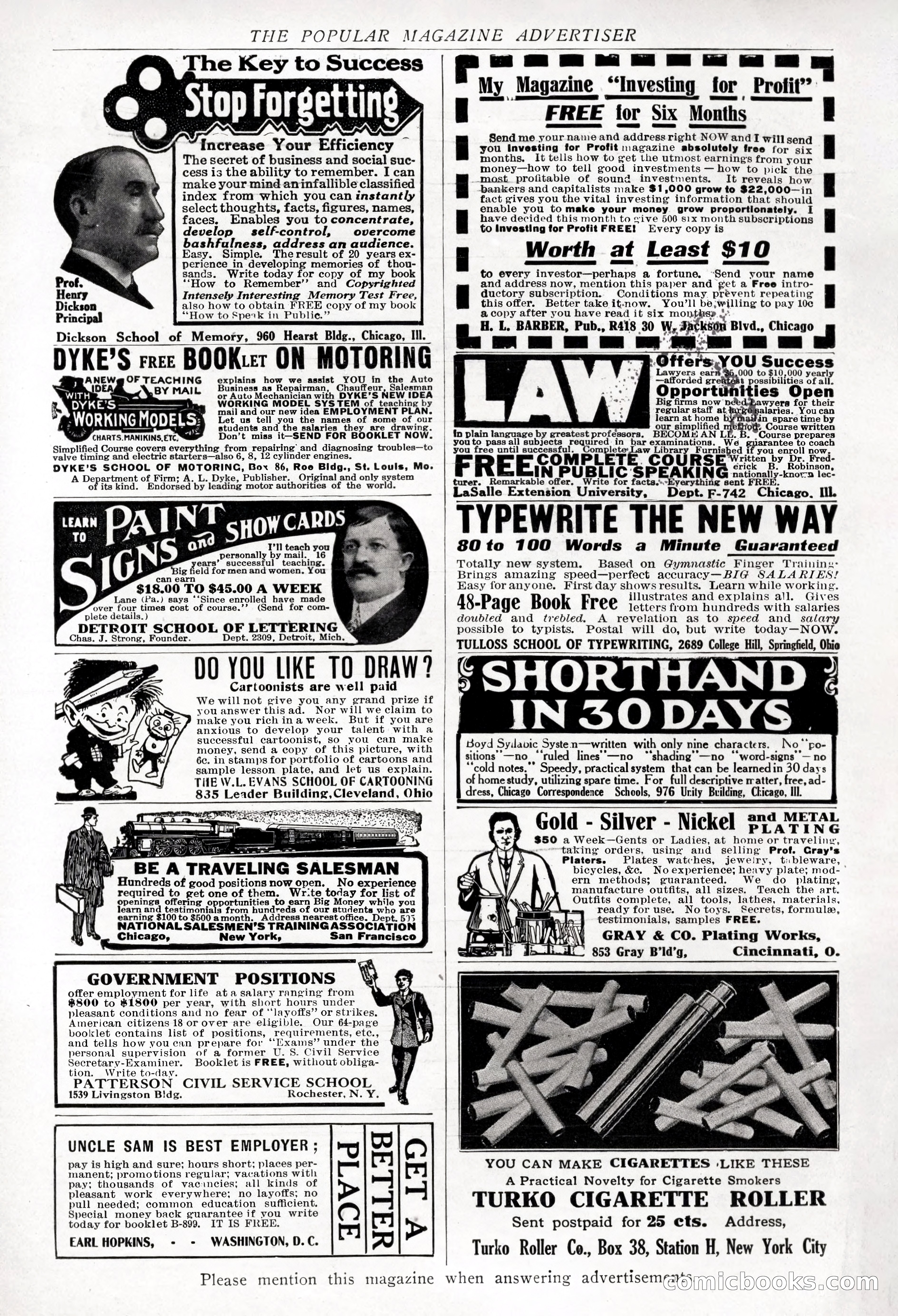 The Popular Magazine, Vol. 37, No. 6 — page 6 of 250