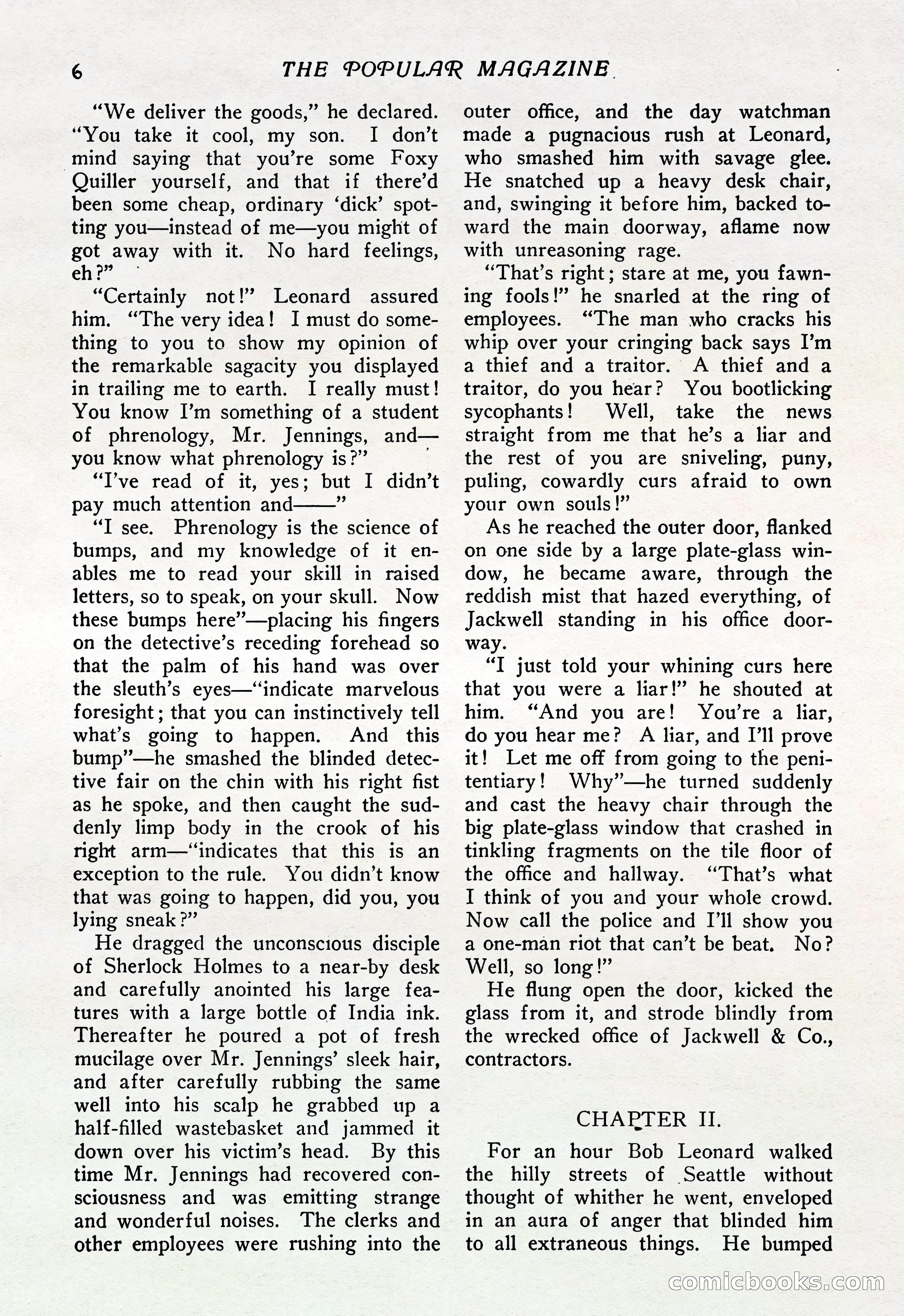 The Popular Magazine, Vol. 37, No. 6 — page 12 of 250