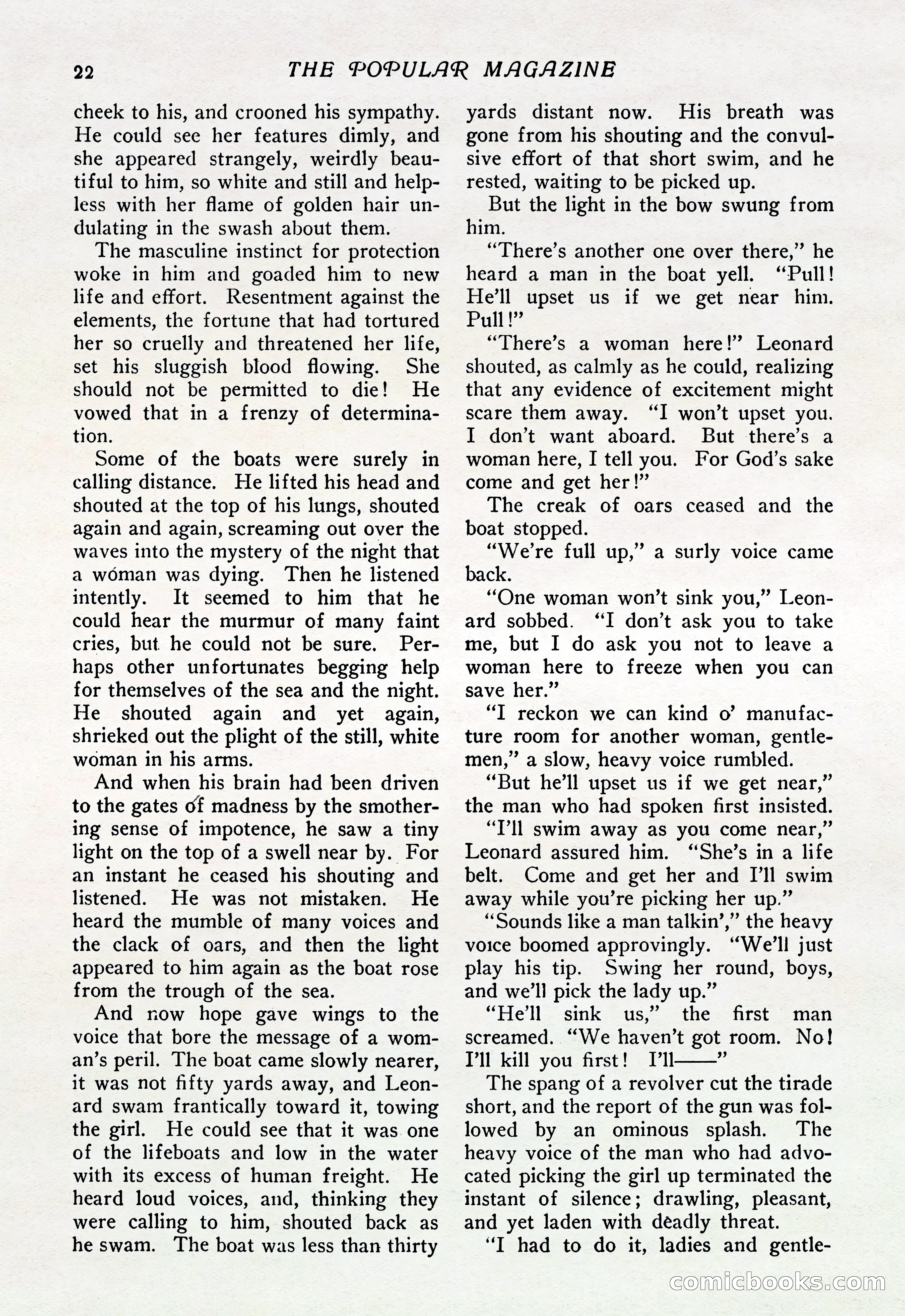 The Popular Magazine, Vol. 37, No. 6 — page 28 of 250