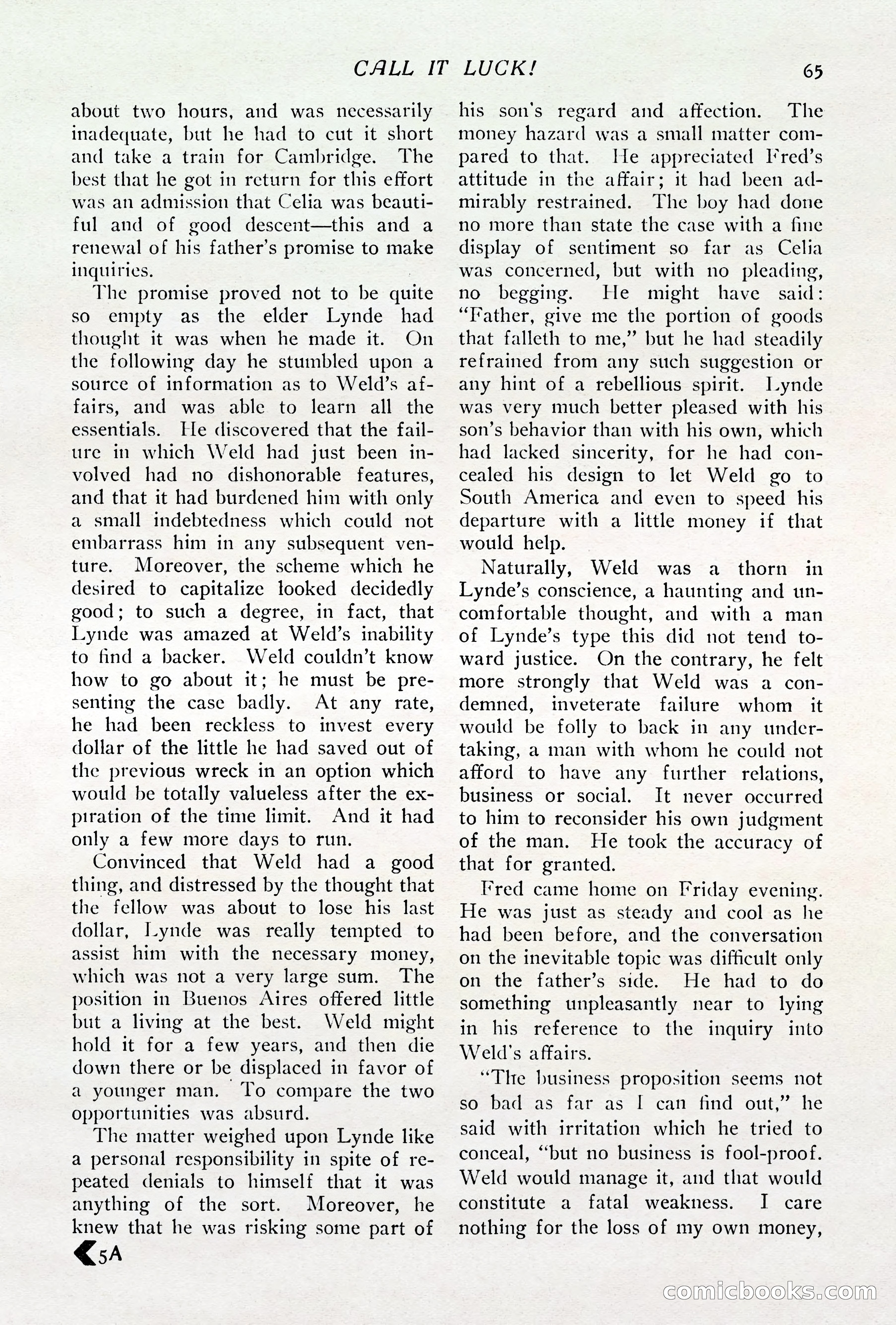 The Popular Magazine, Vol. 37, No. 6 — page 71 of 250