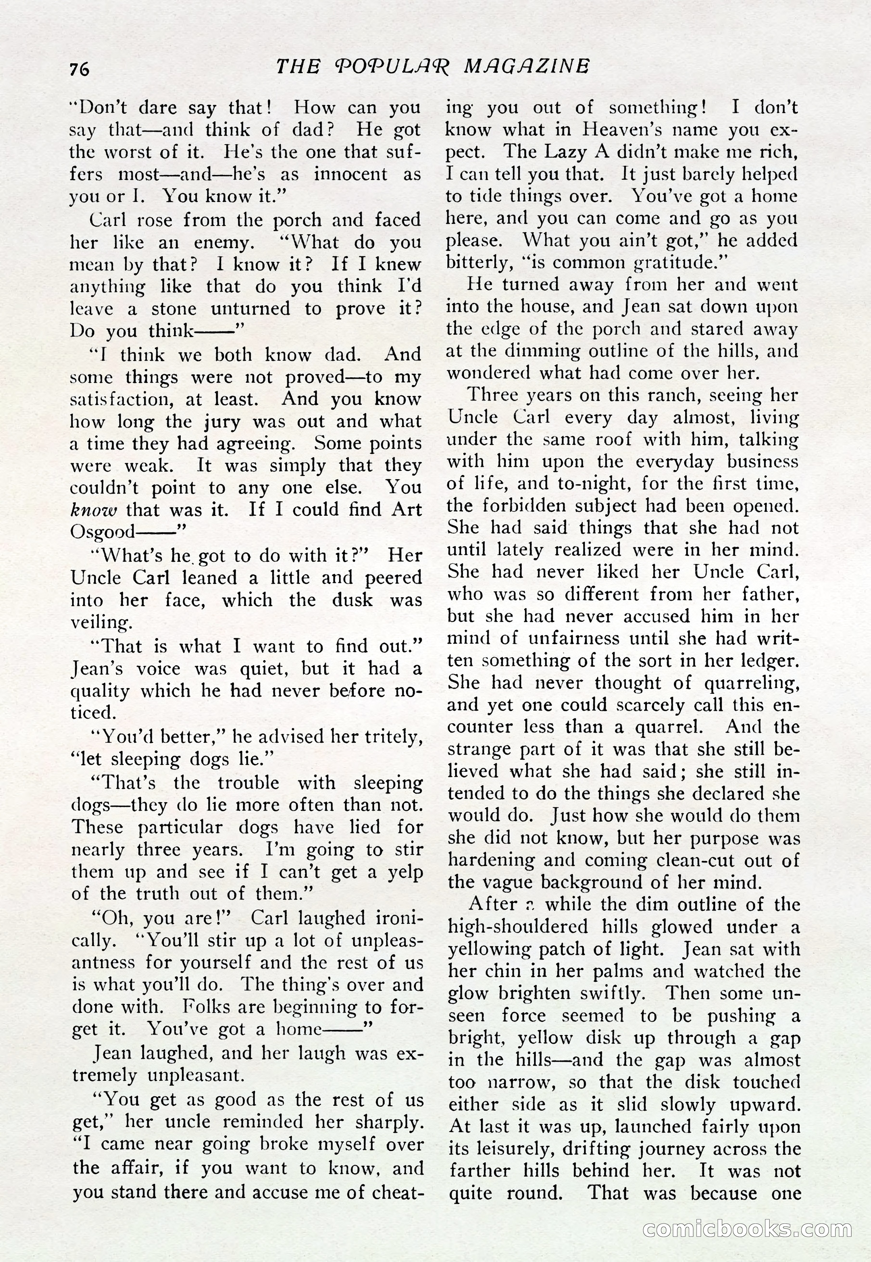 The Popular Magazine, Vol. 37, No. 6 — page 82 of 250